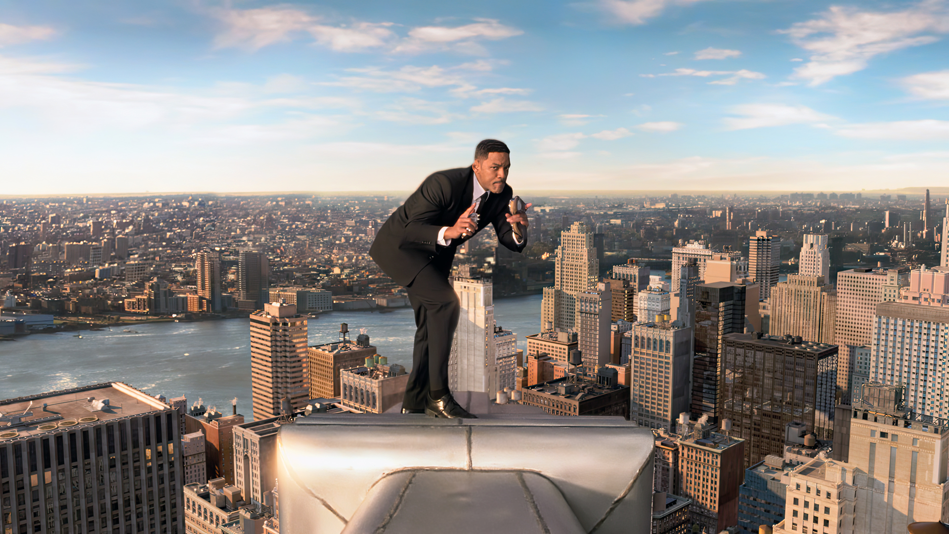 Men In Black 3 Movies Film Stills Will Smith Agent J Actor Men Suit And Tie New York City Building C 1920x1080