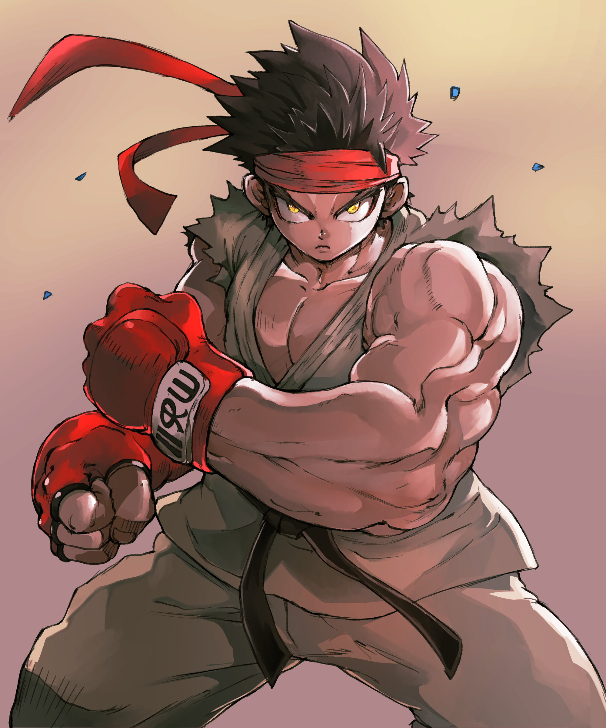 Anime Anime Boys Video Game Characters Video Games Anime Games Street Fighter Ryu Street Fighter Sho 2000x2400
