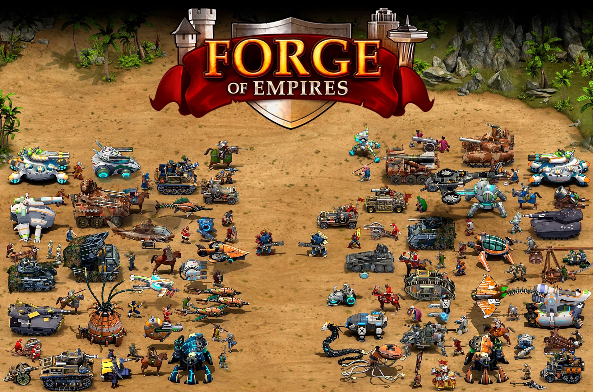 Forge Of Empires Video Games Video Game Art 1920x1270