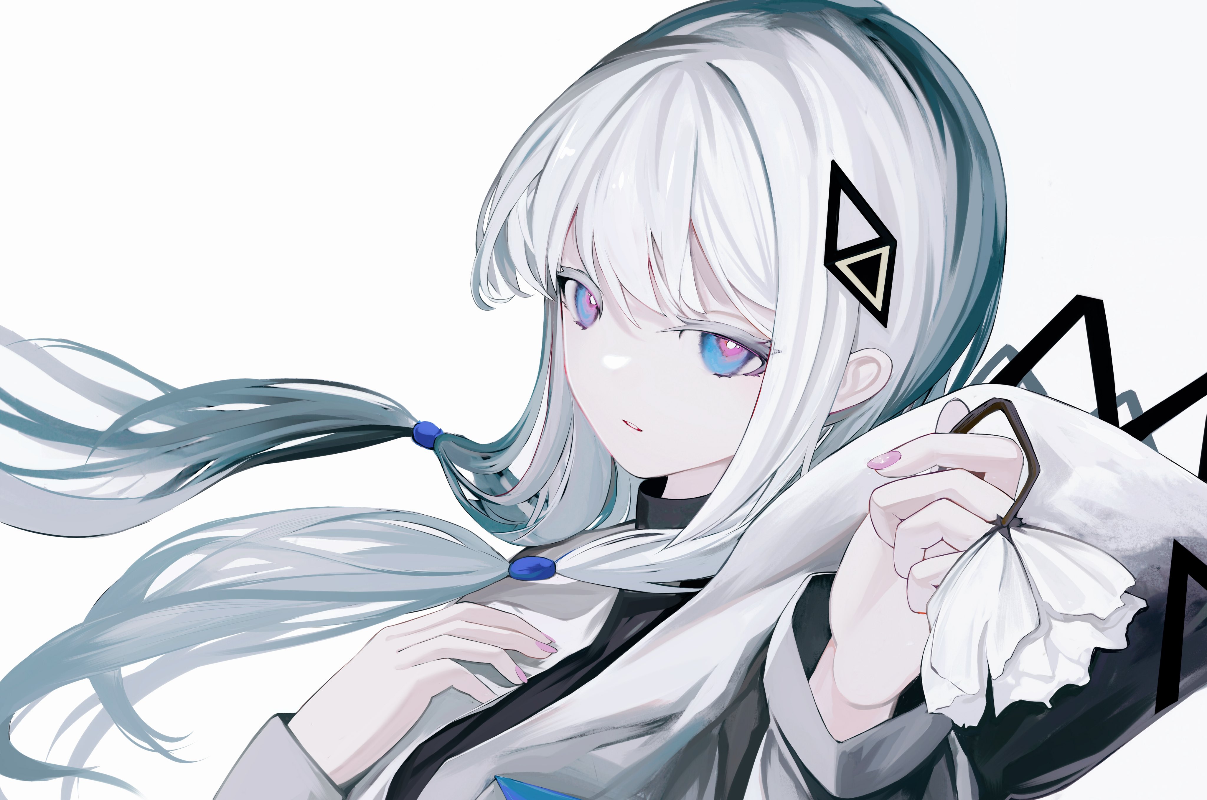 What are some of the best animes with white-haired main characters? - Quora