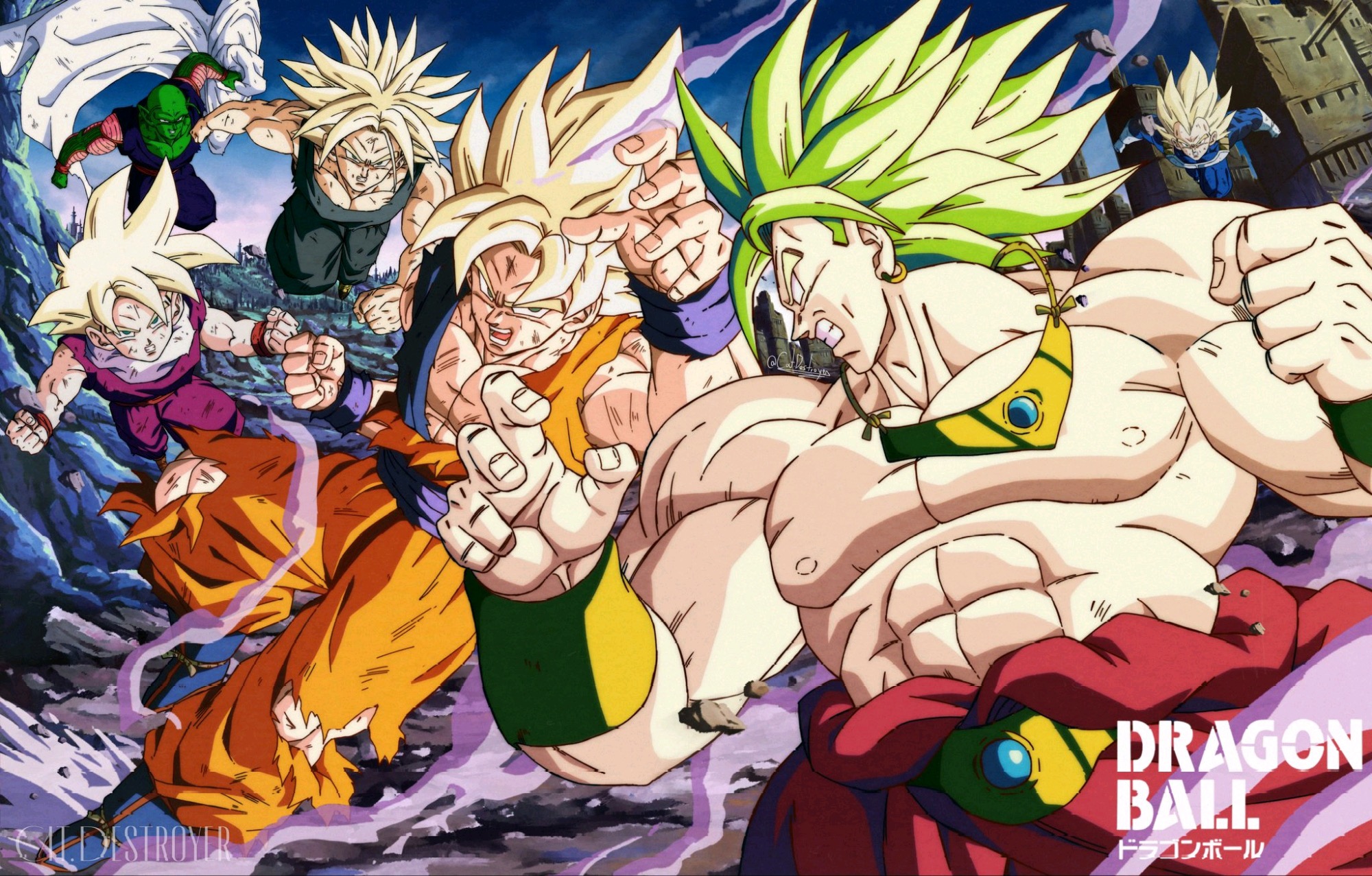 Dragon Ball Dragon Ball FighterZ Anime Boys Anime 2000x1277