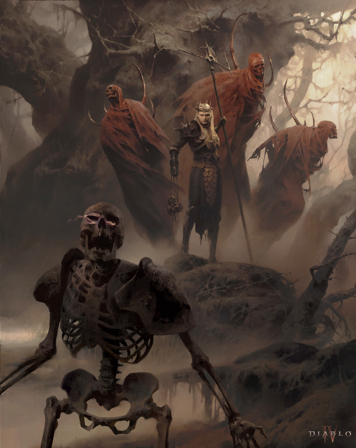 Fantasy Art Necromancers Artwork Piotr Jab O Ski Skeleton 1432x1800