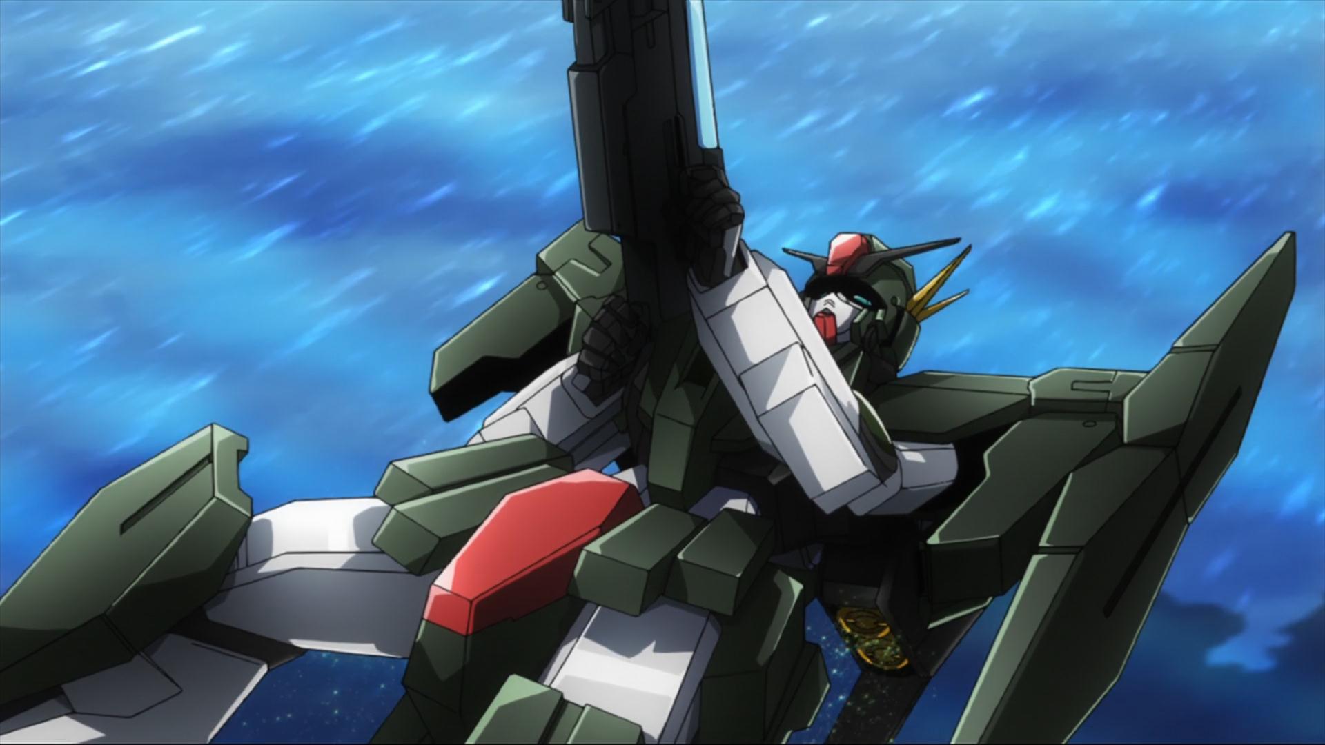 Anime Anime Screenshot Mechs Gundam Super Robot Taisen Mobile Suit Gundam 00 Cherudim Gundam Artwork 1920x1080
