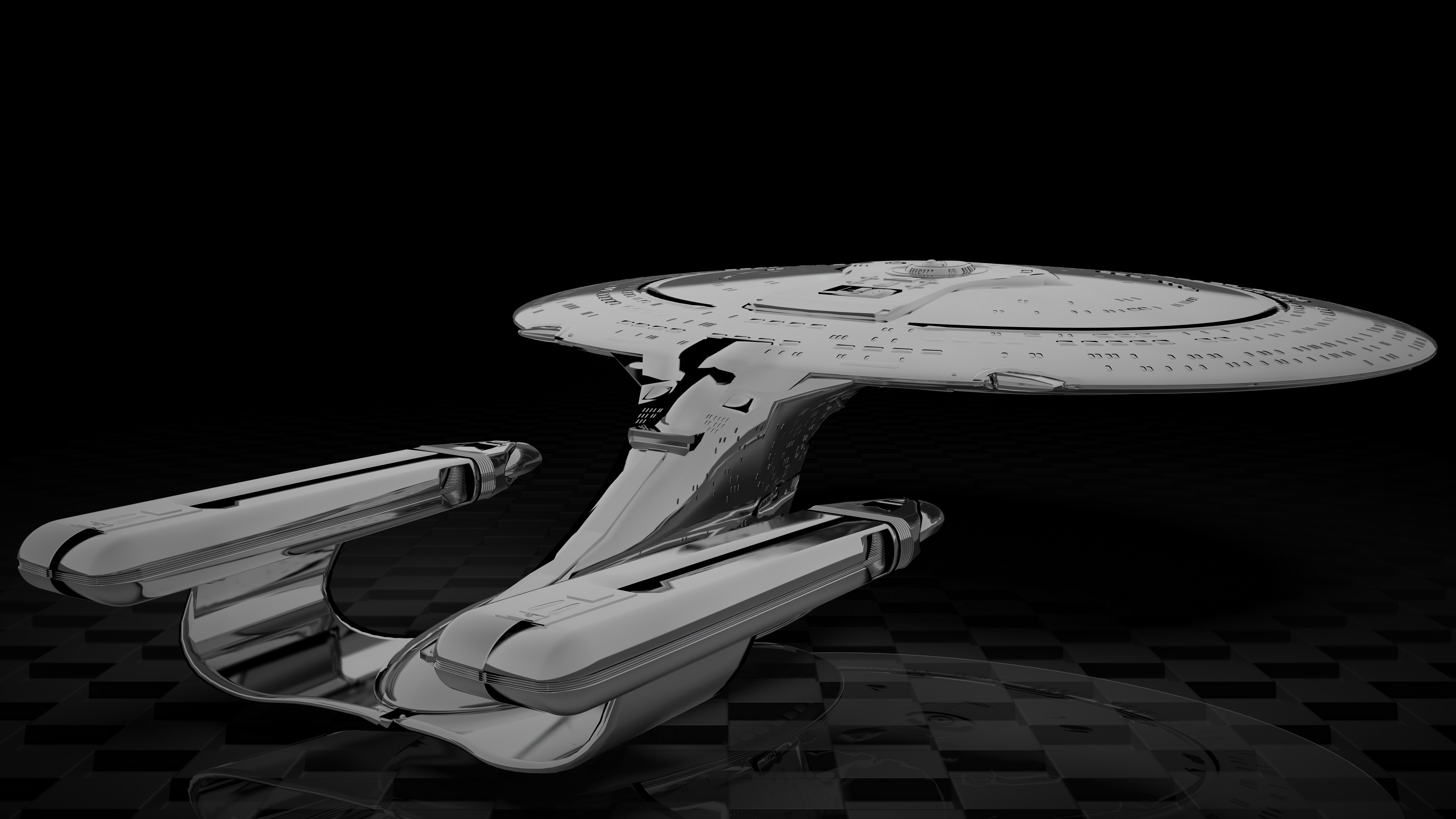 Star Trek Ships CGi Star Trek Spaceship 7680x4320