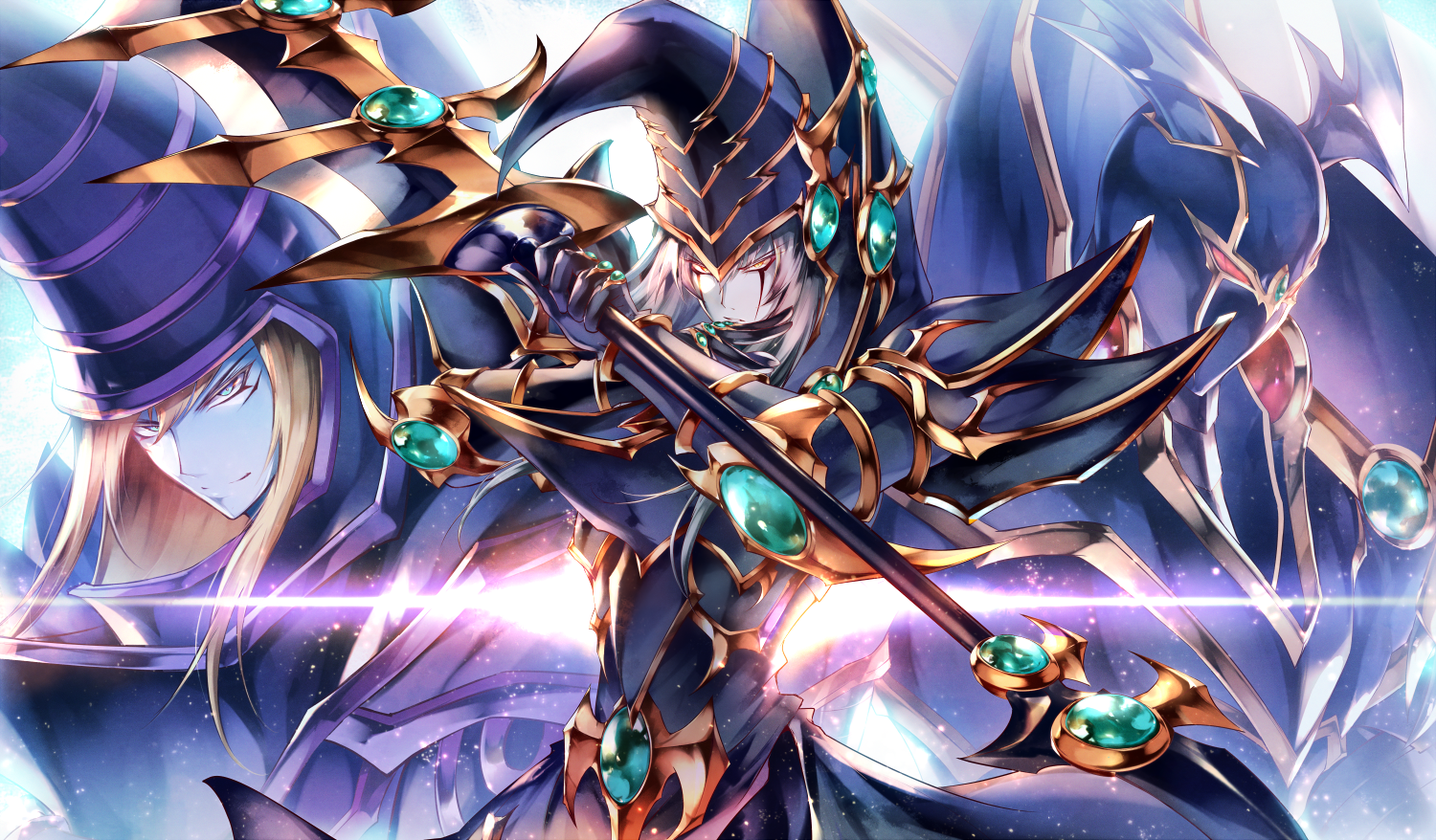 Yu Gi Oh Anime Dark Magician Anime Boys 1500x878