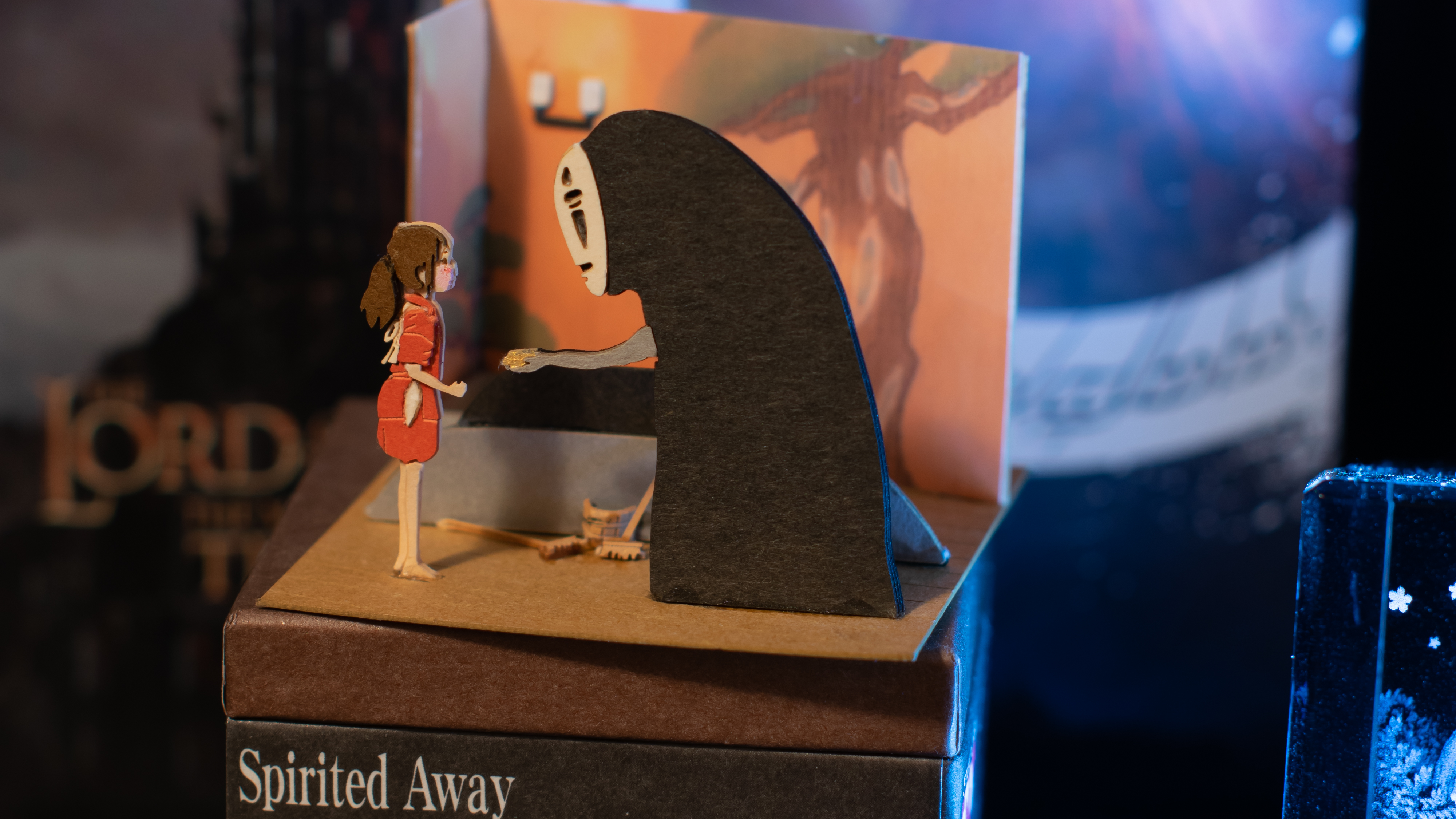 Spirited Away No Face Chihiro Paper Art Miniatures Anime Anime Girls Anime Creatures 4000x2250