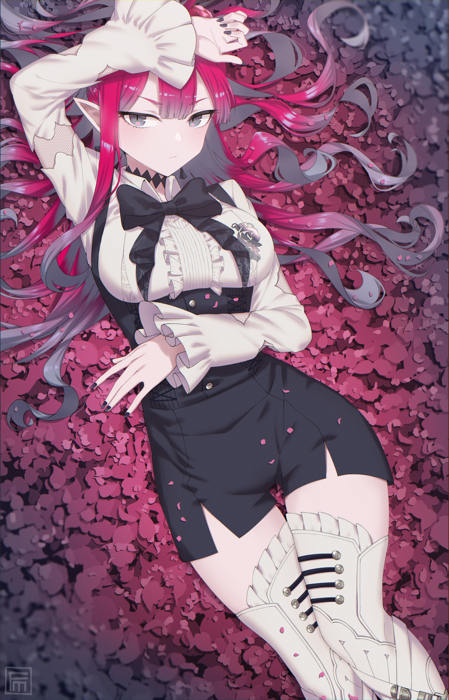 Anime Anime Girls Fate Series Fate Grand Order Baobhan Sith Long Hair Redhead Solo Artwork Digital A 1572x2449