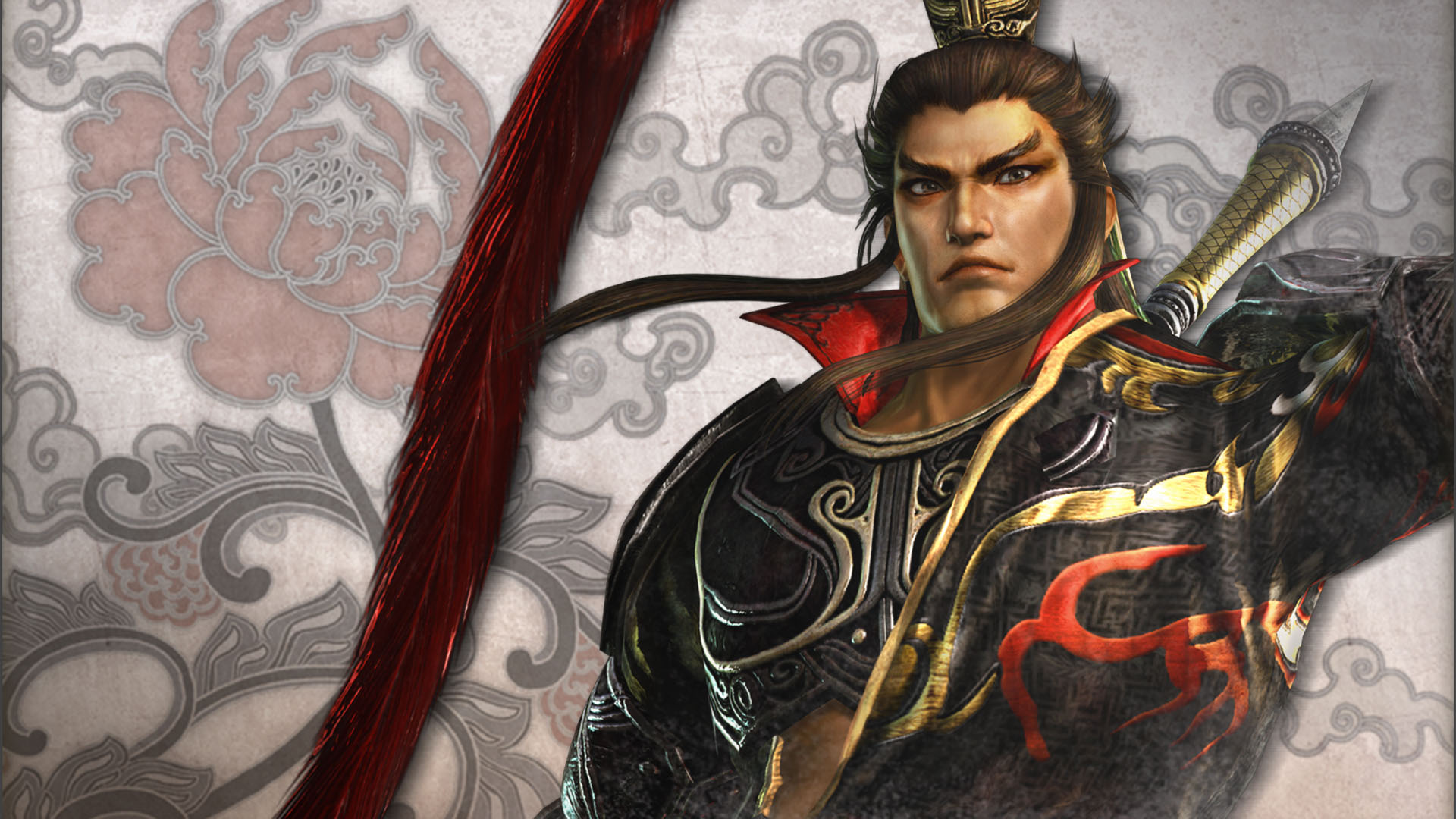 Lu Bu Dynasty Warriors Video Game Boys Video Game Characters Video Games Short Hair Black Hair Artwo 1920x1080