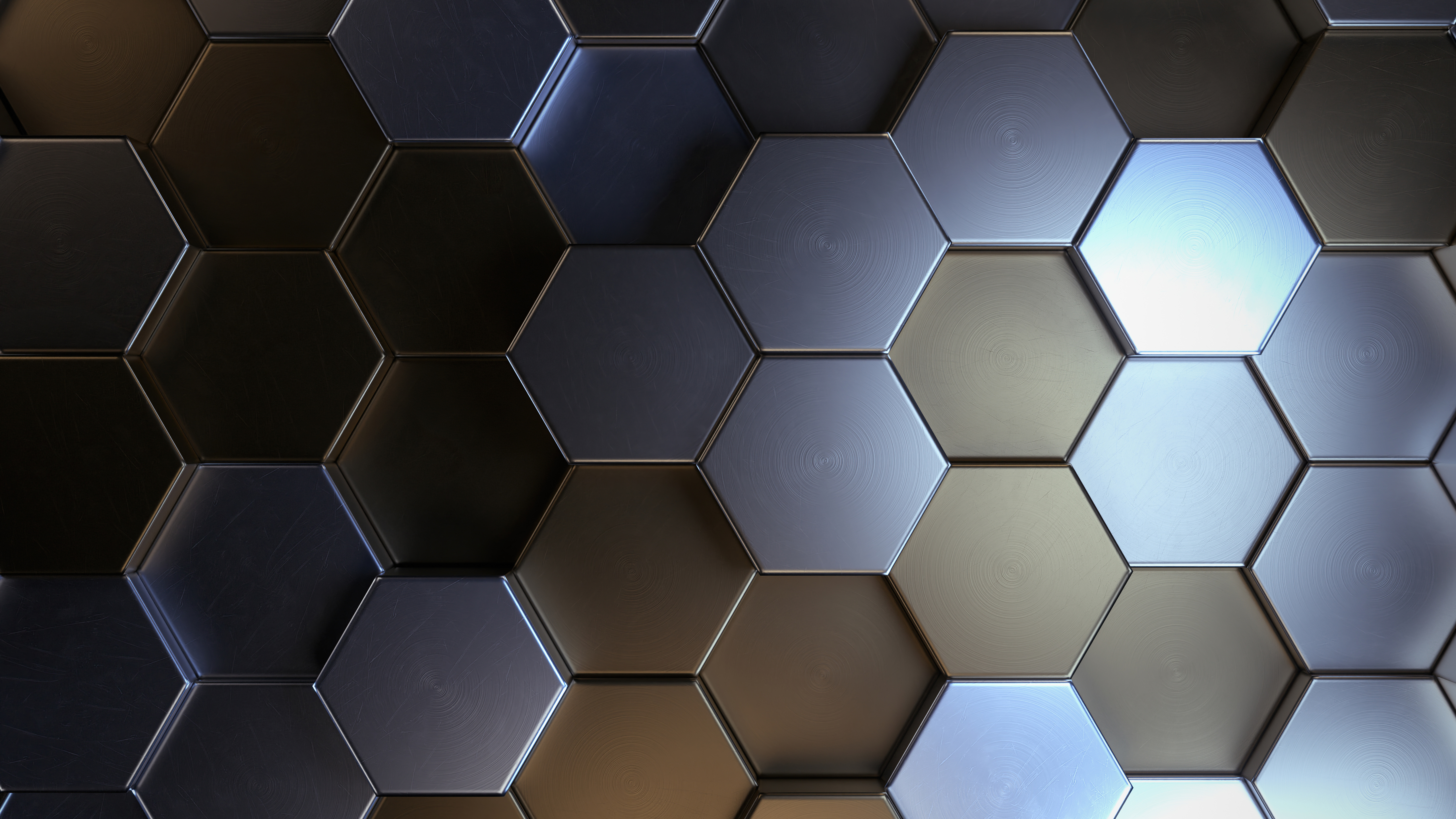 Abstract Hexagon 5120x2880