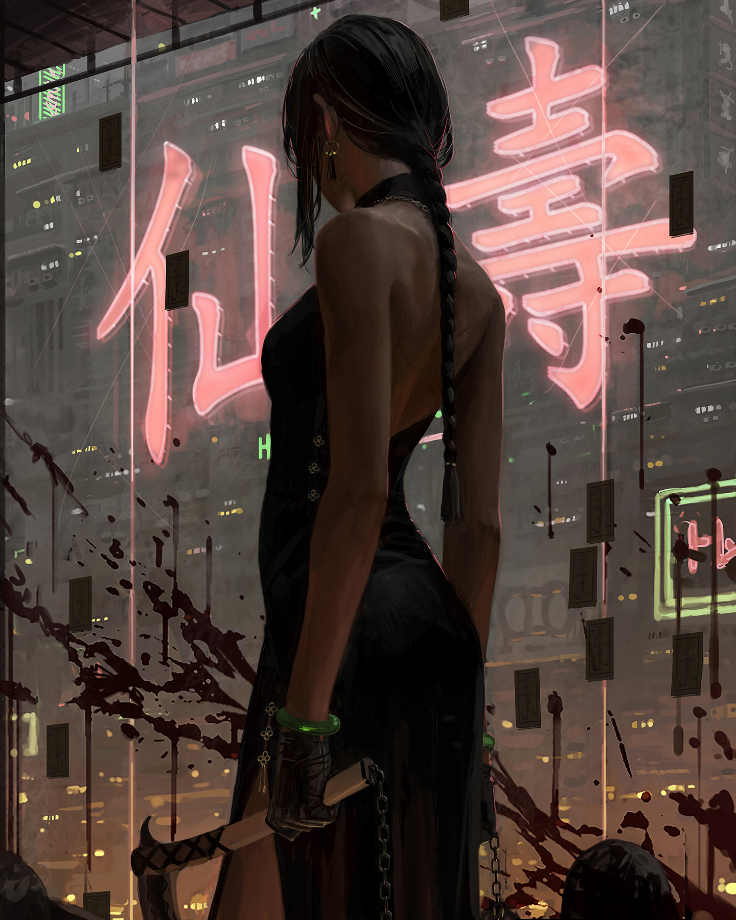 GUWEiZ Digital Art Artwork Digital Painting Fictional Character Bad Guys 1440x1800