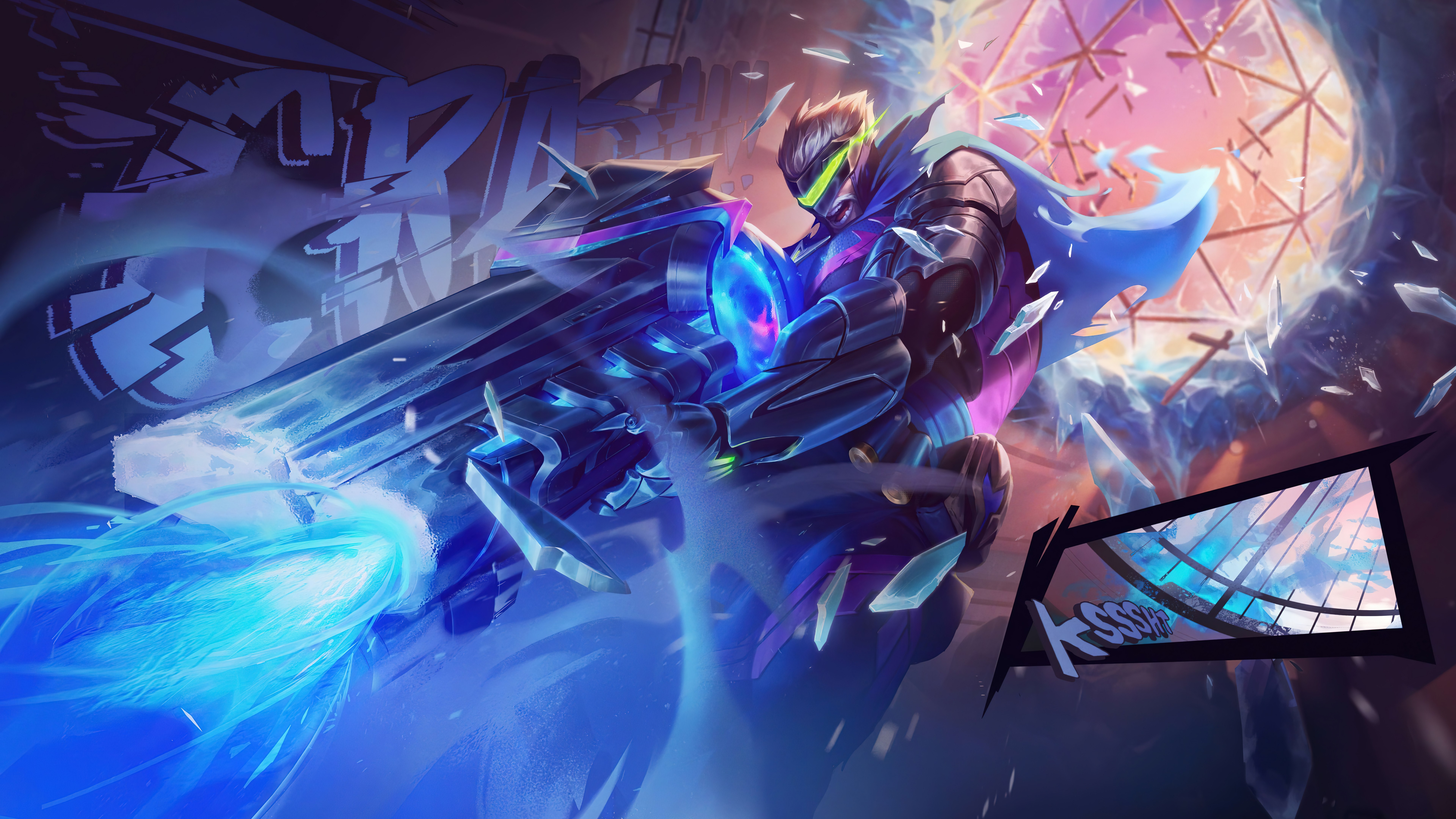 Supervillain League Of Legends Graves League Of Legends League Of Legends Wild Rift Digital Art Leag 7680x4320