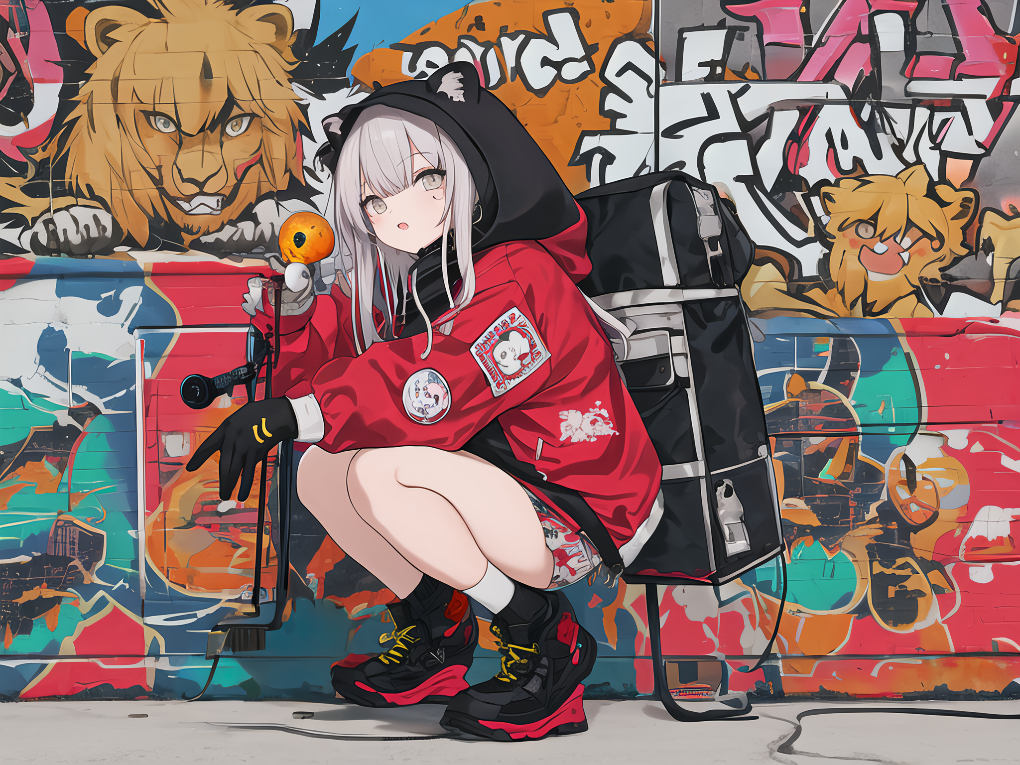 Anime Cartoons Graffiti wallpaper  Download Best Free pictures