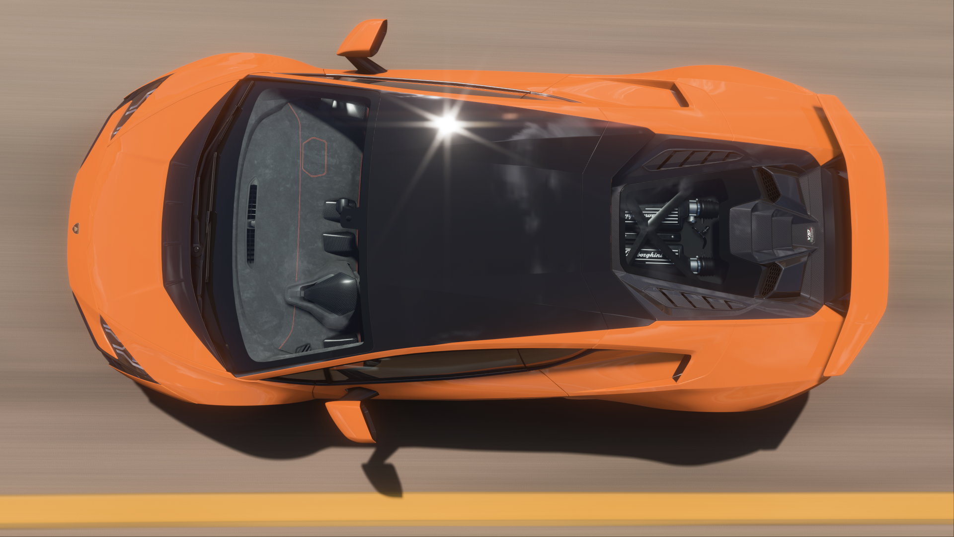 Car Forza Horizon 5 Screen Shot Video Games Lamborghini Italian Cars Volkswagen Group Road Vehicle T 1920x1080