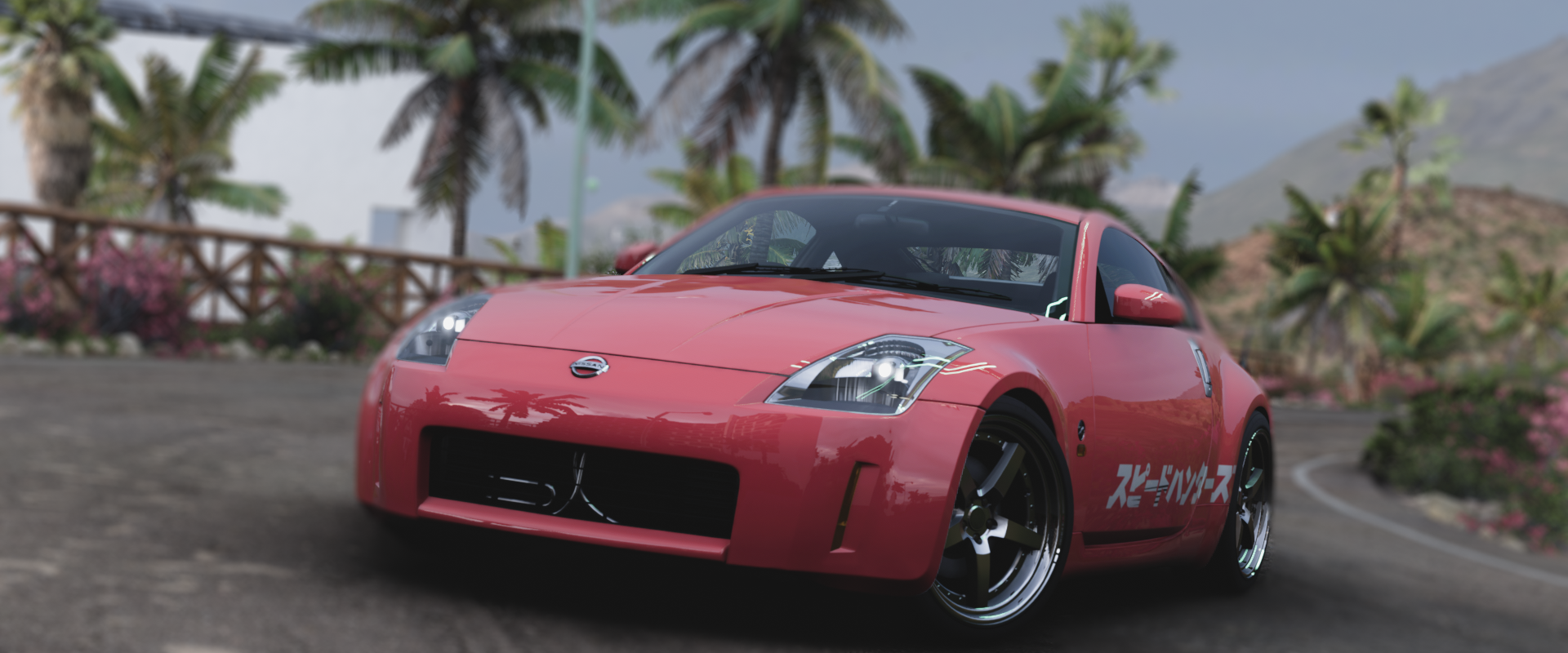 Forza Horizon 5 Nissan 350Z Video Game Art Car Video Games 1920x800