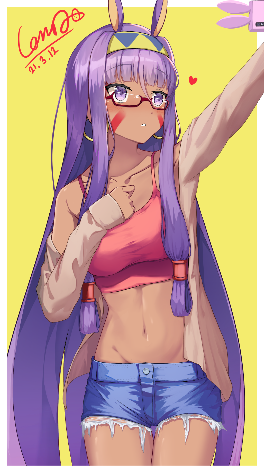 Nitocris Fate Grand Order Fate Series Fate Grand Order Anime Anime Girls Long Hair Purple Hair Artwo 1027x1838