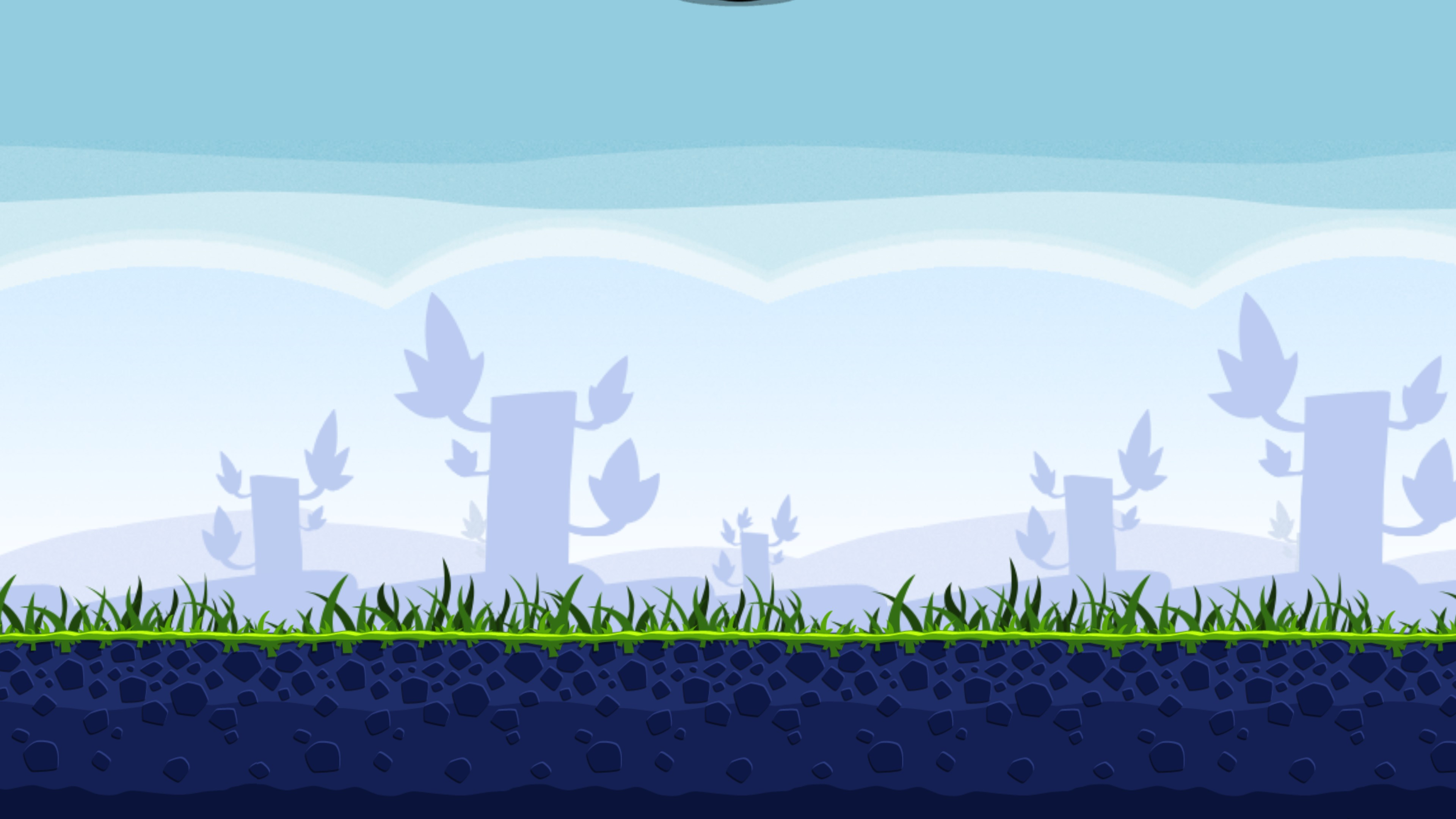 Angry Birds Clouds Grass 3840x2160