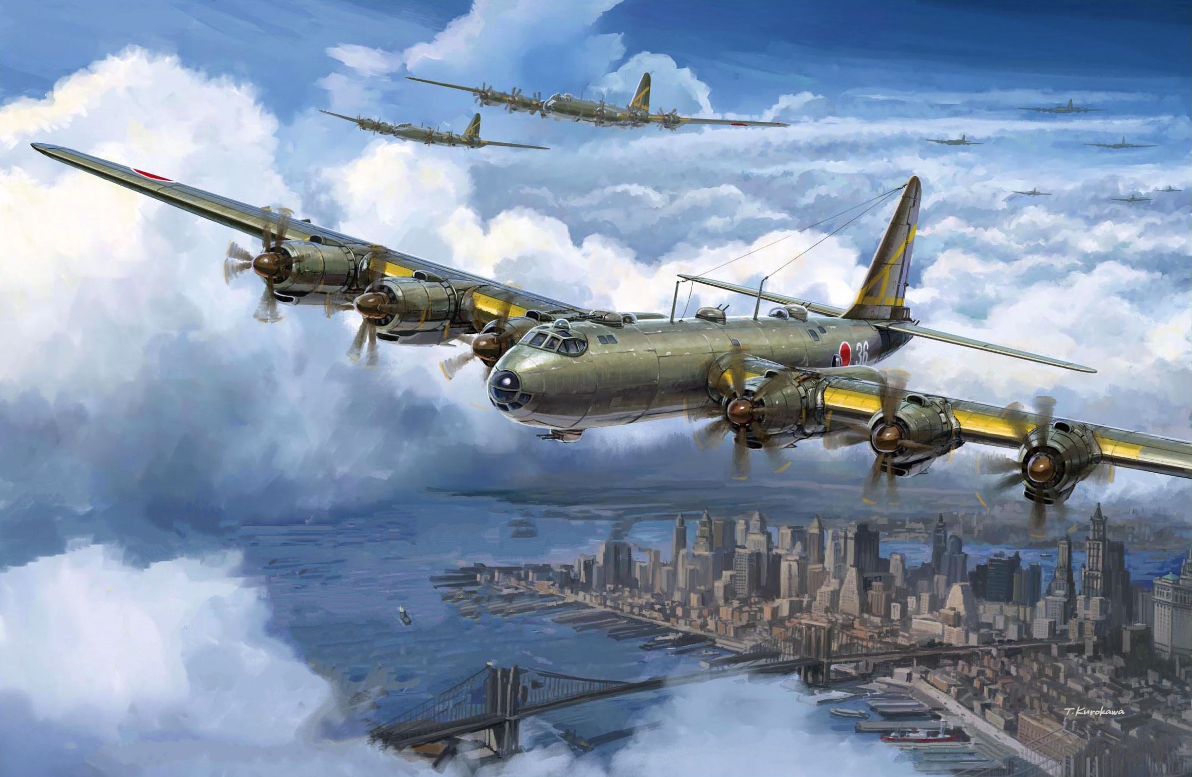 World War Ii World War War Military Military Aircraft Aircraft Airplane Bomber Boxart Artwork Painti 2452x1599