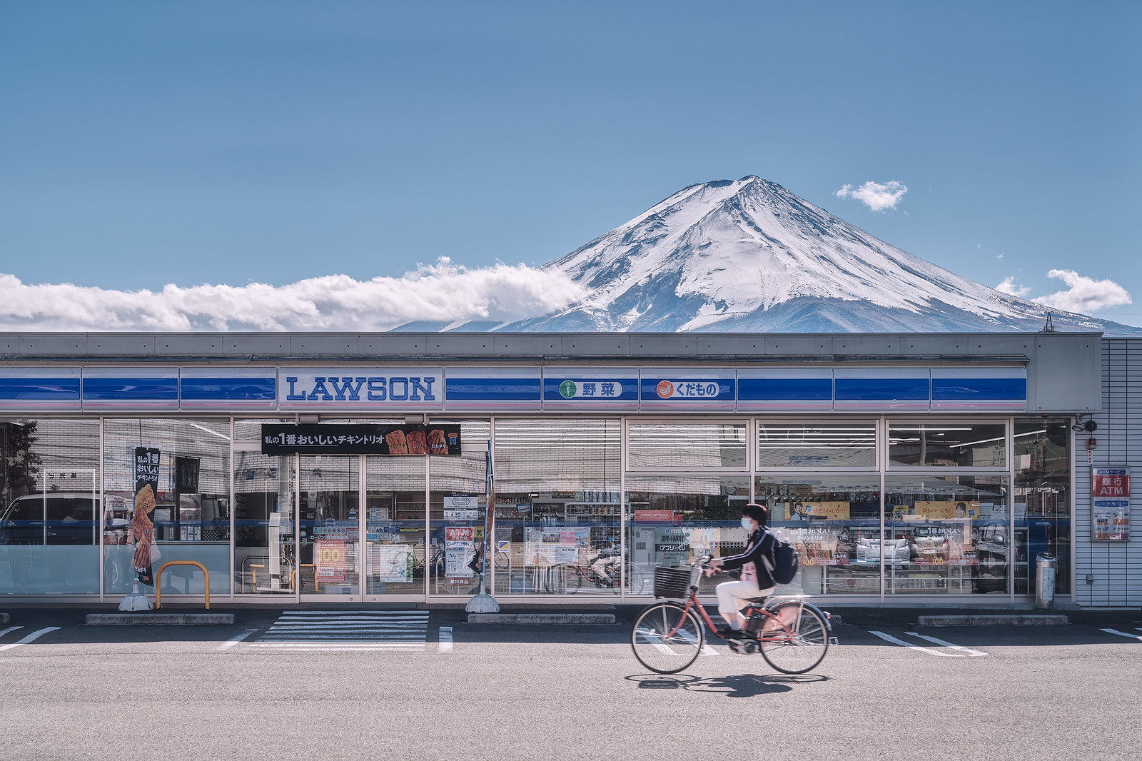 Photography Mount Fuji Lawson 1600x1066