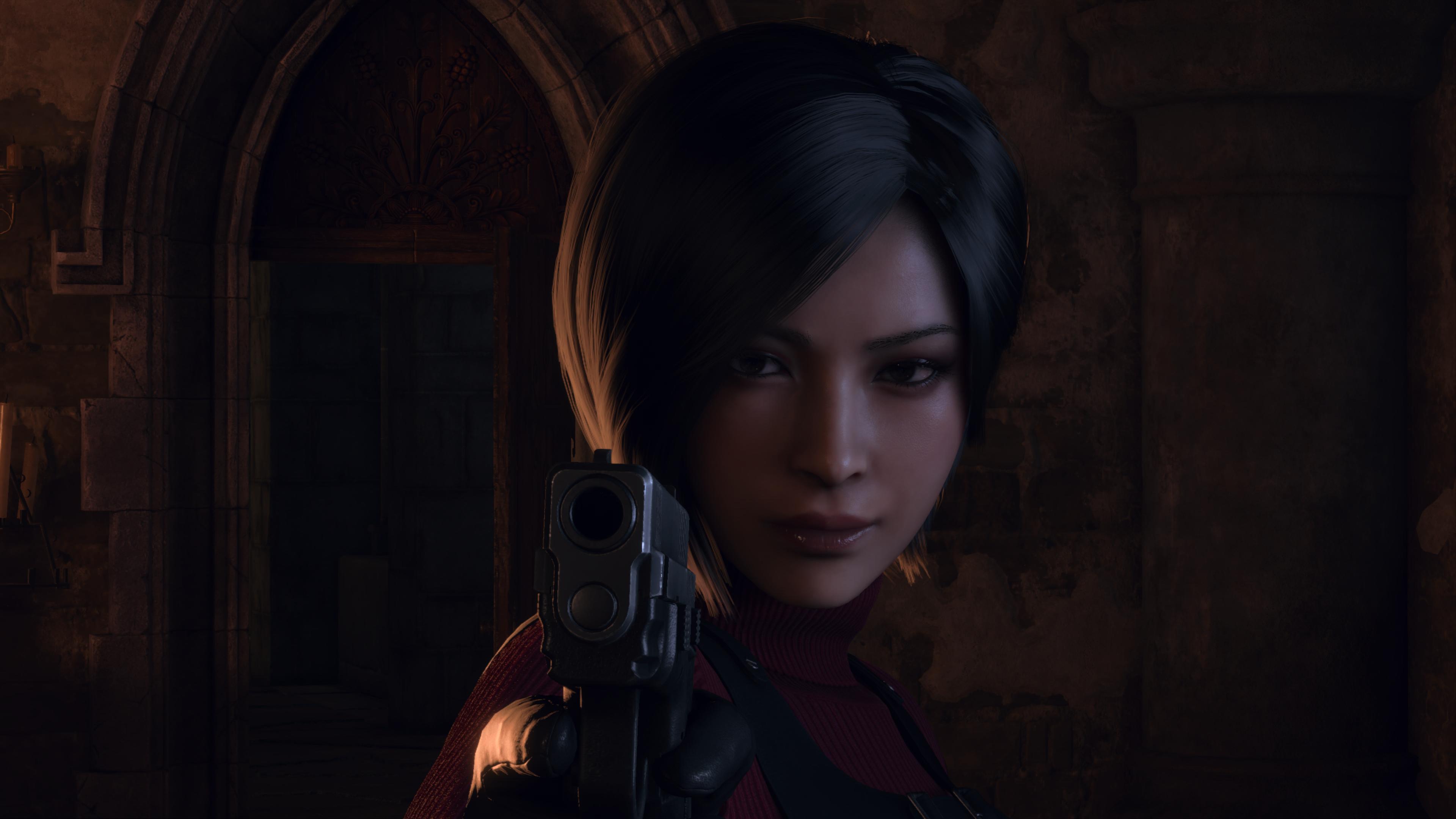 Ada Ada Wong Resident Evil Resident Evil 4 Remake Playstation 5 Capcom Women Video Games Video Game  3840x2160