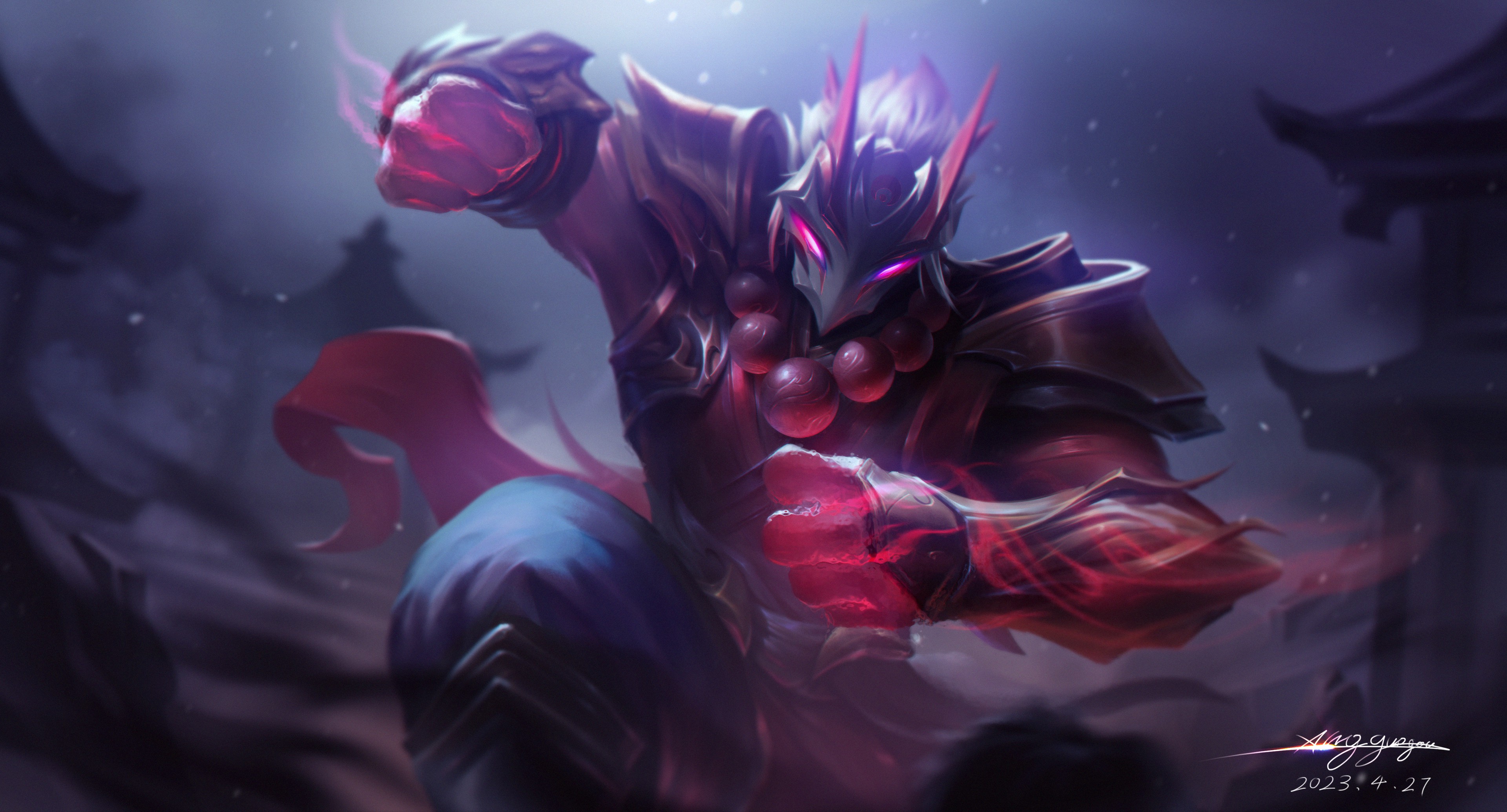 Blood Moon League Of Legends Sett League Of Legends League Of Legends 3840x2070