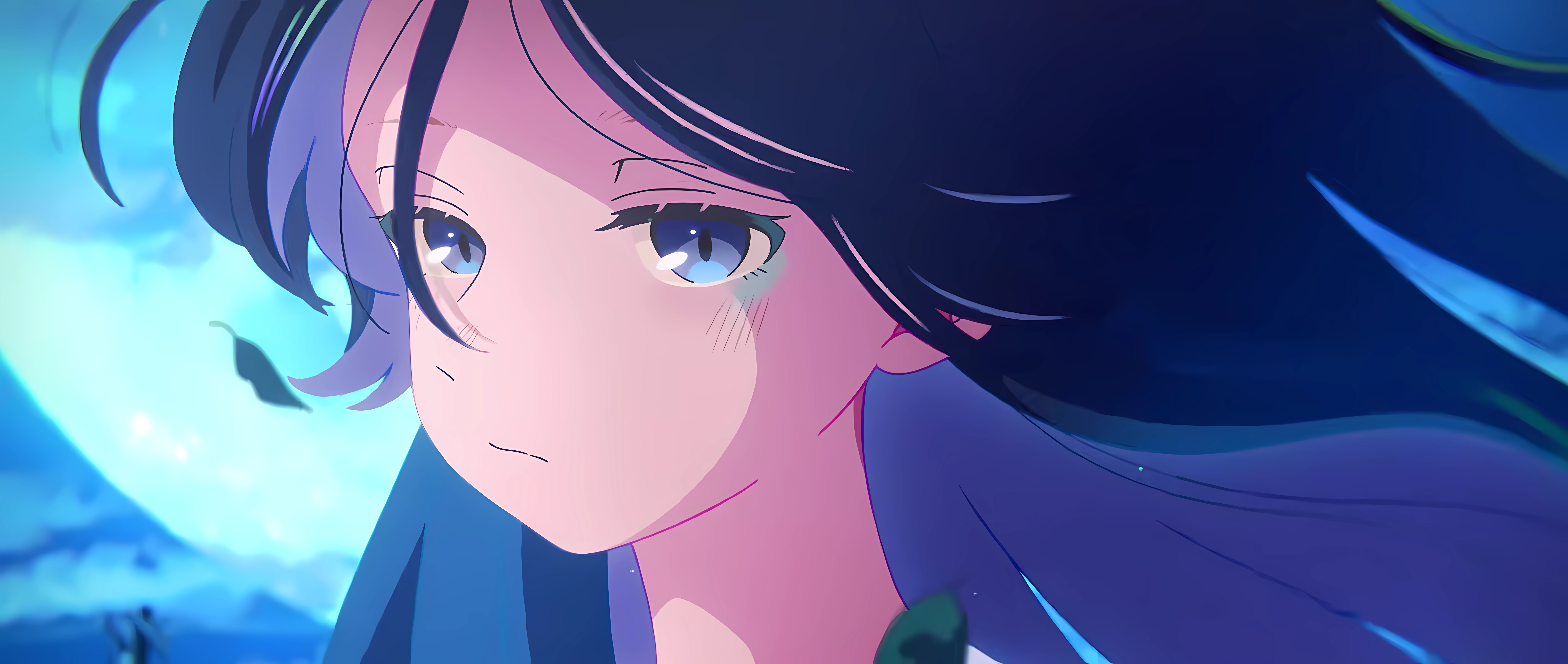 YOASOBi Anime Girls Anime Screenshot 7680x3252