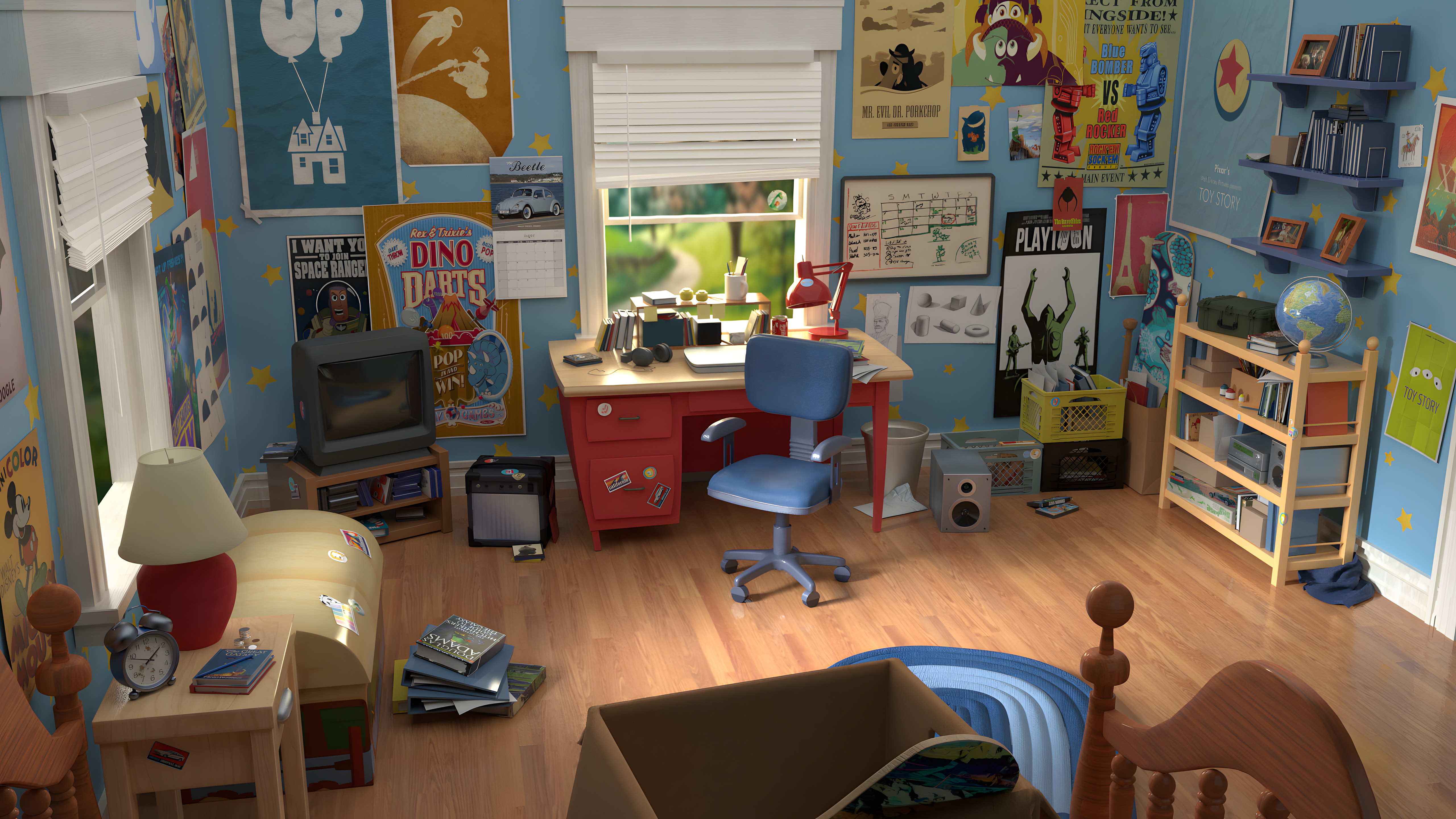 Room Toys Toy Story CGi 5120x2880