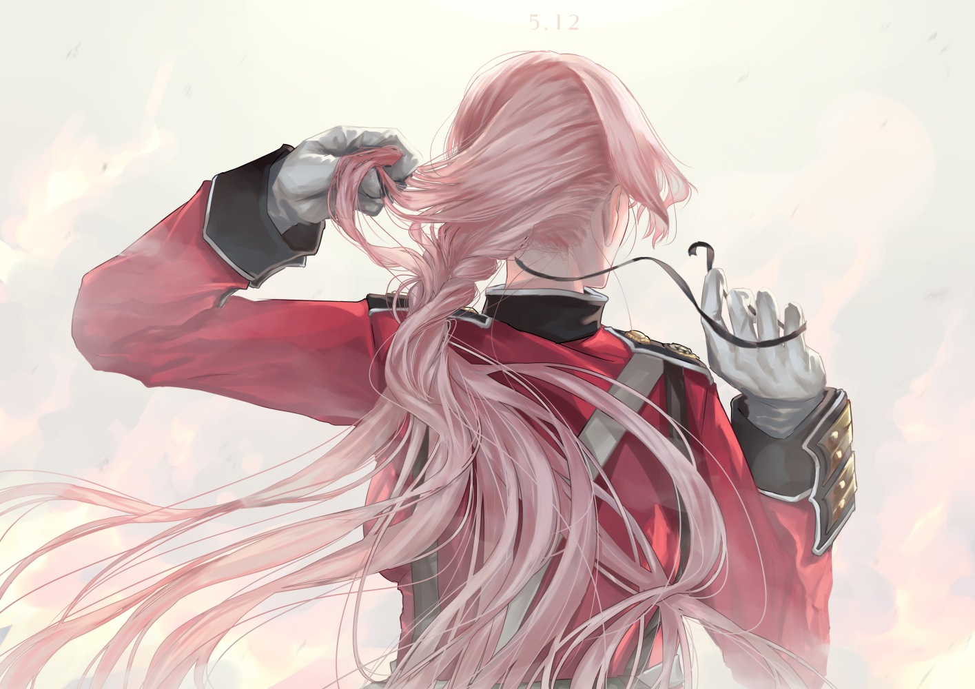 Anime Anime Girls Fate Series Fate Grand Order Florence Nightingale Fate Grand Order Long Hair Silve 1415x1000