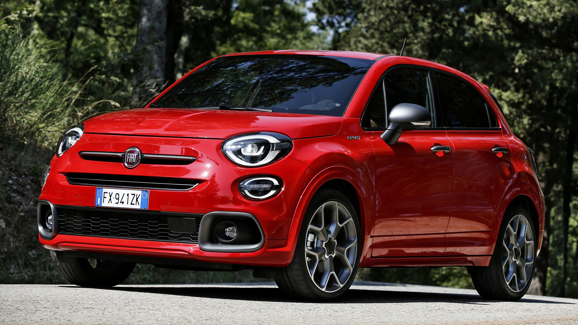 Vehicles Fiat 500X Sport 1920x1080