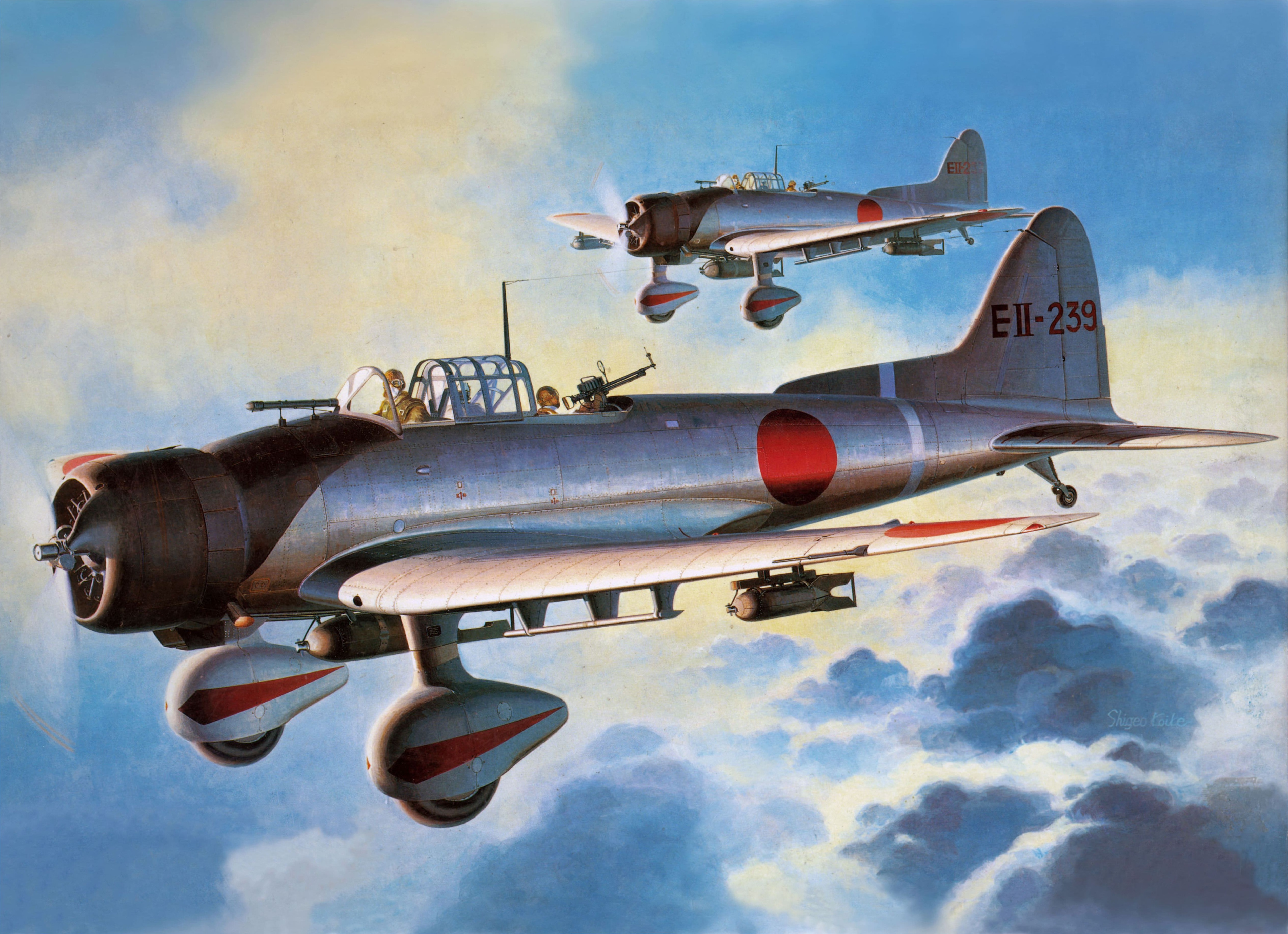 World War Ii Airplane Aircraft Military Aircraft Military Japan Imperial Japanese Navy Pearl Harbour 5088x3688