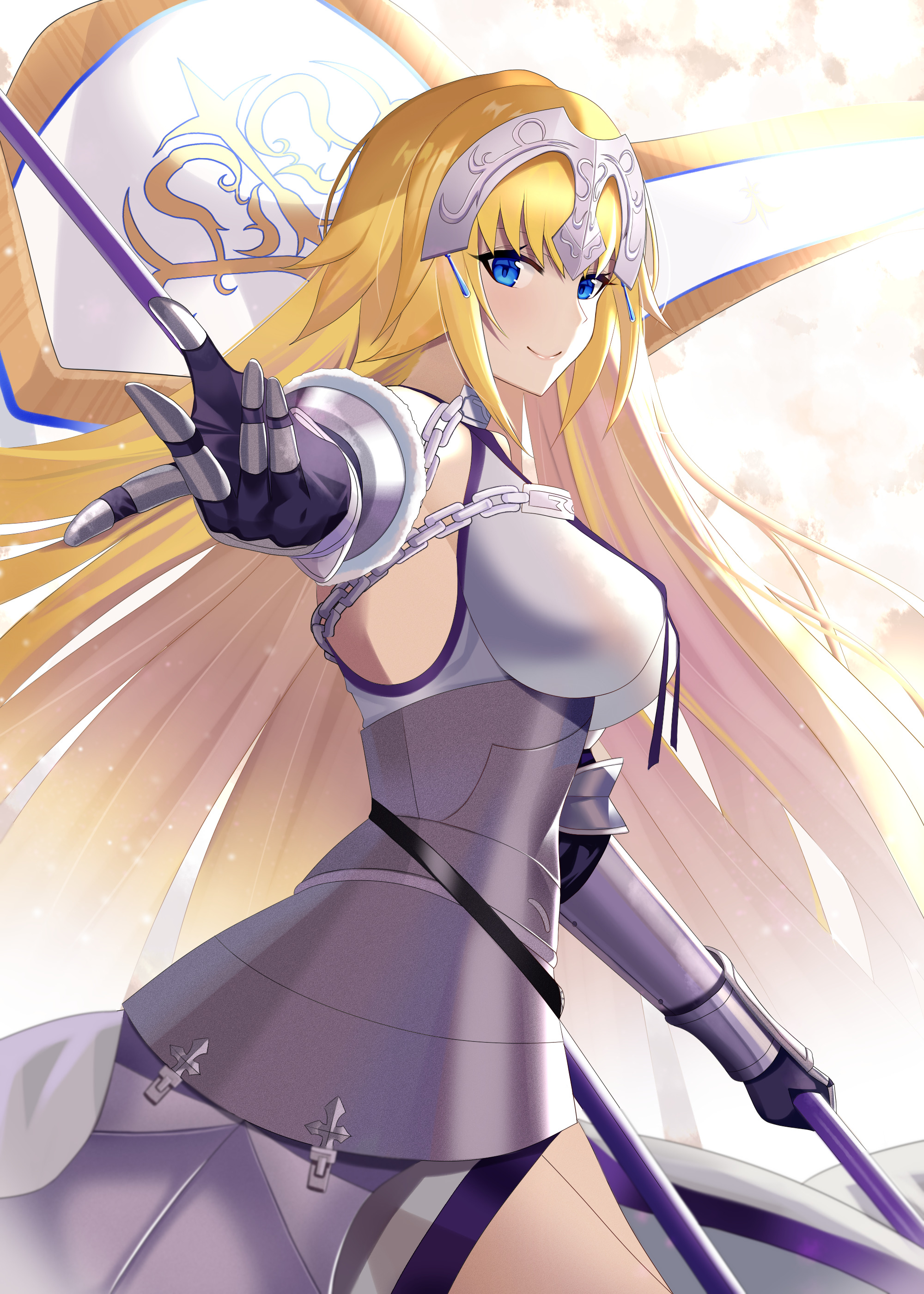 Anime Anime Girls Fate Series Fate Apocrypha Fate Grand Order Jeanne DArc Fate Ruler Fate Apocrypha  2000x2800