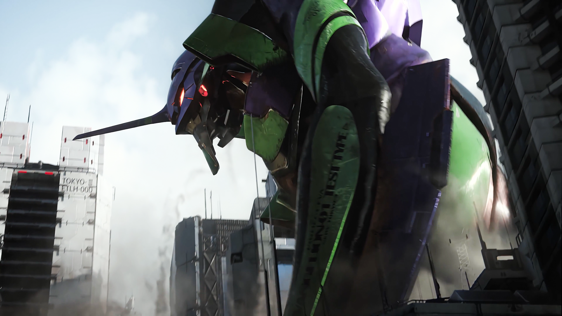 Anime Mechs EVA Unit 00 EVA Unit 01 EVA Unit 03 EVA Unit 02 Neon Genesis Evangelion Ikari Shinji 1920x1080