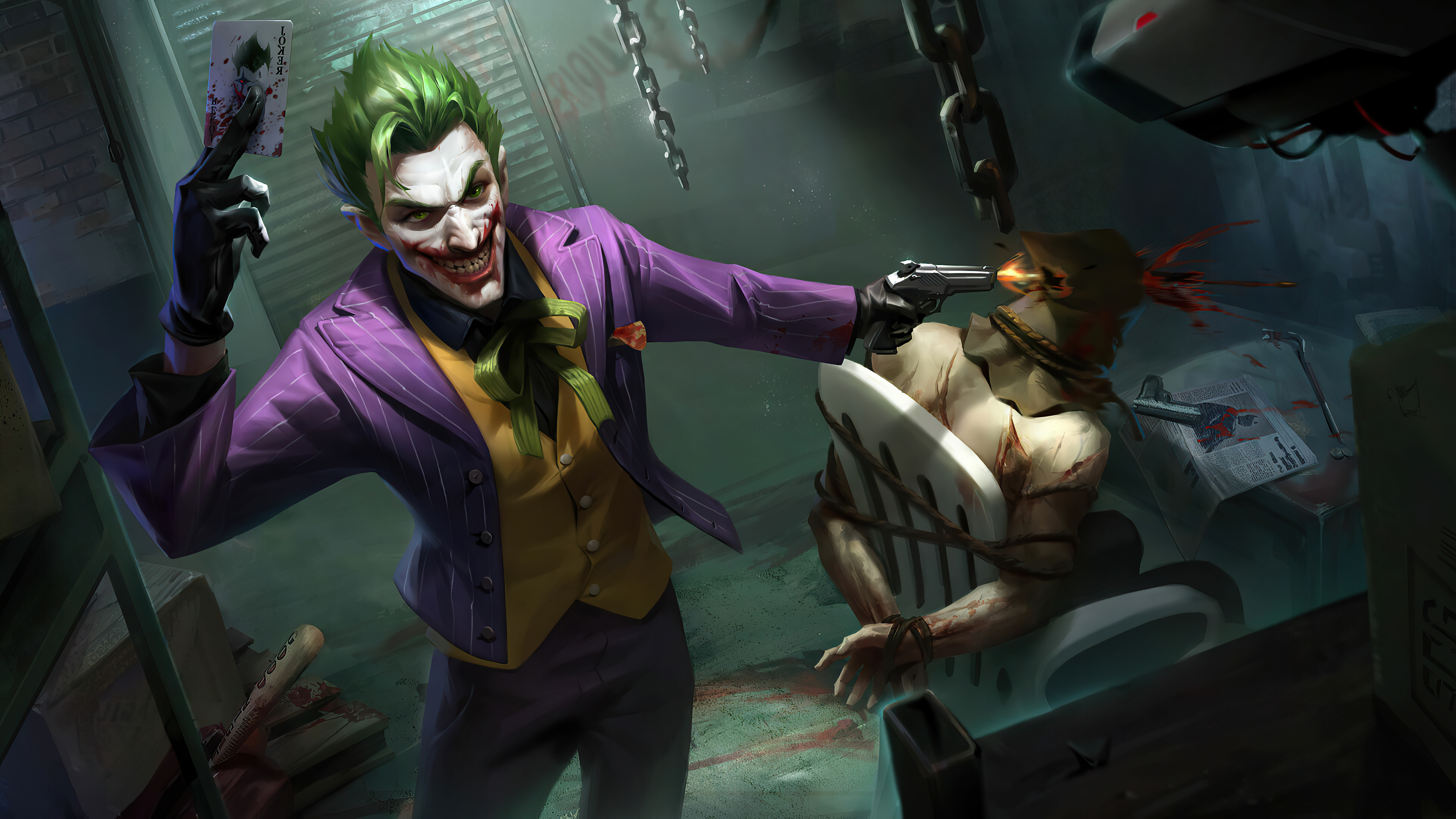 Comics Joker 3840x2160