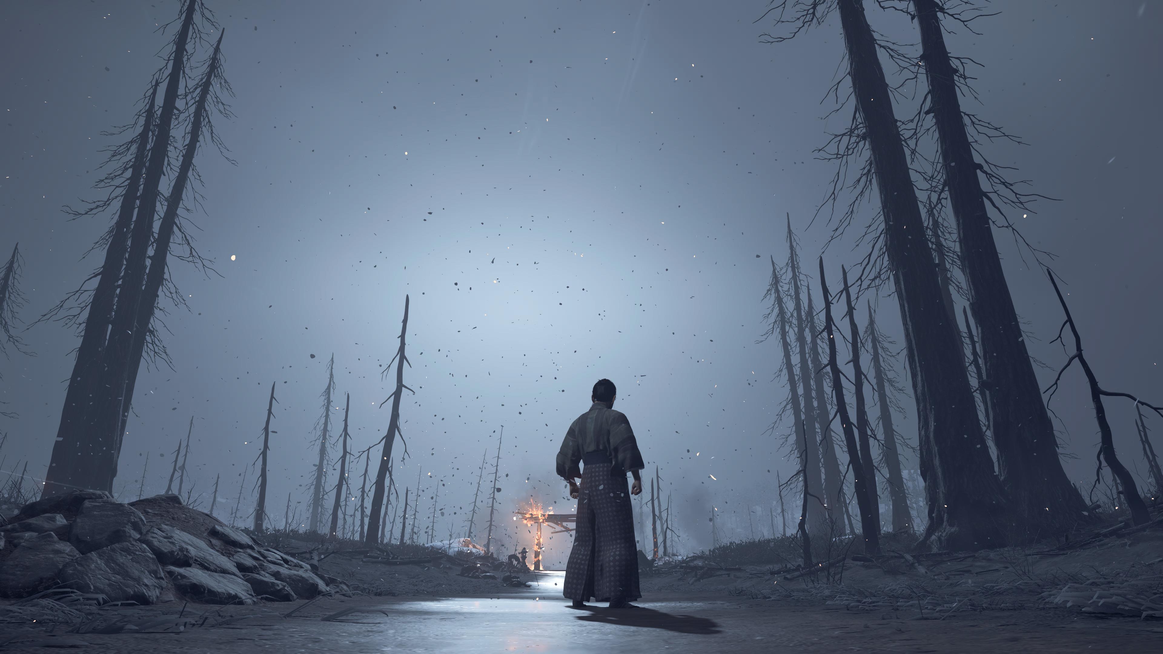 Ghost Of Tsushima Jin Sakai Playstation 5 Video Games Video Game Characters Sucker Punch Productions 3840x2160