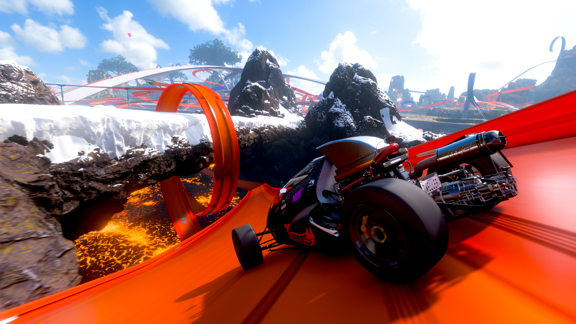 Forza Horizon 5 Hot Wheels Video Games Car CGi Race Cars Race Tracks 1920x1080