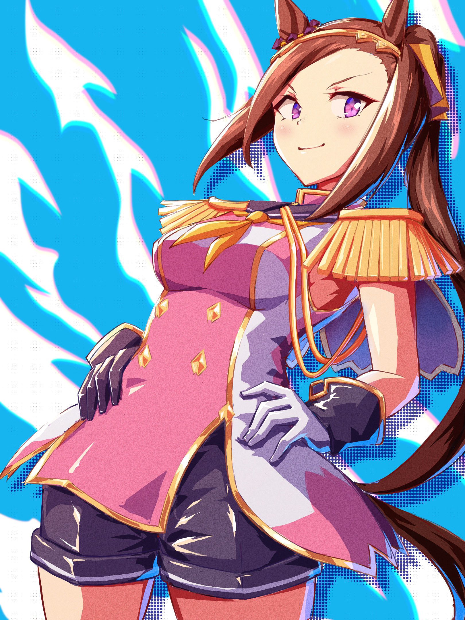 Anime Anime Girls Uma Musume Pretty Derby Horse Girls Animal Ears Sakura Bakushin O Uma Musume Ponyt 1620x2160