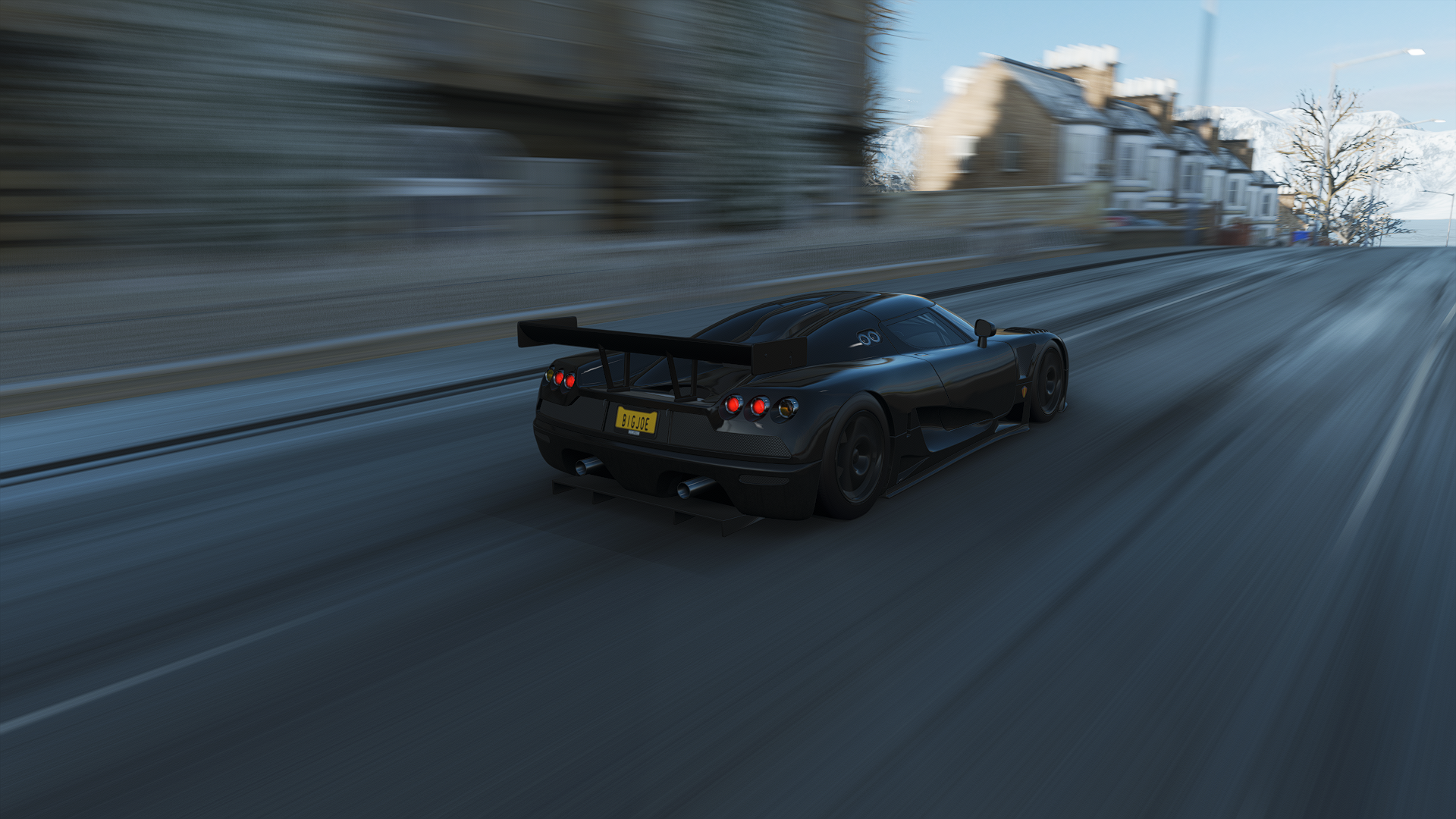 Forza Forza Horizon Forza Horizon 4 Racing Car CGi Koenigsegg CCGT Video Games Road Blurred Blurry B 1920x1080