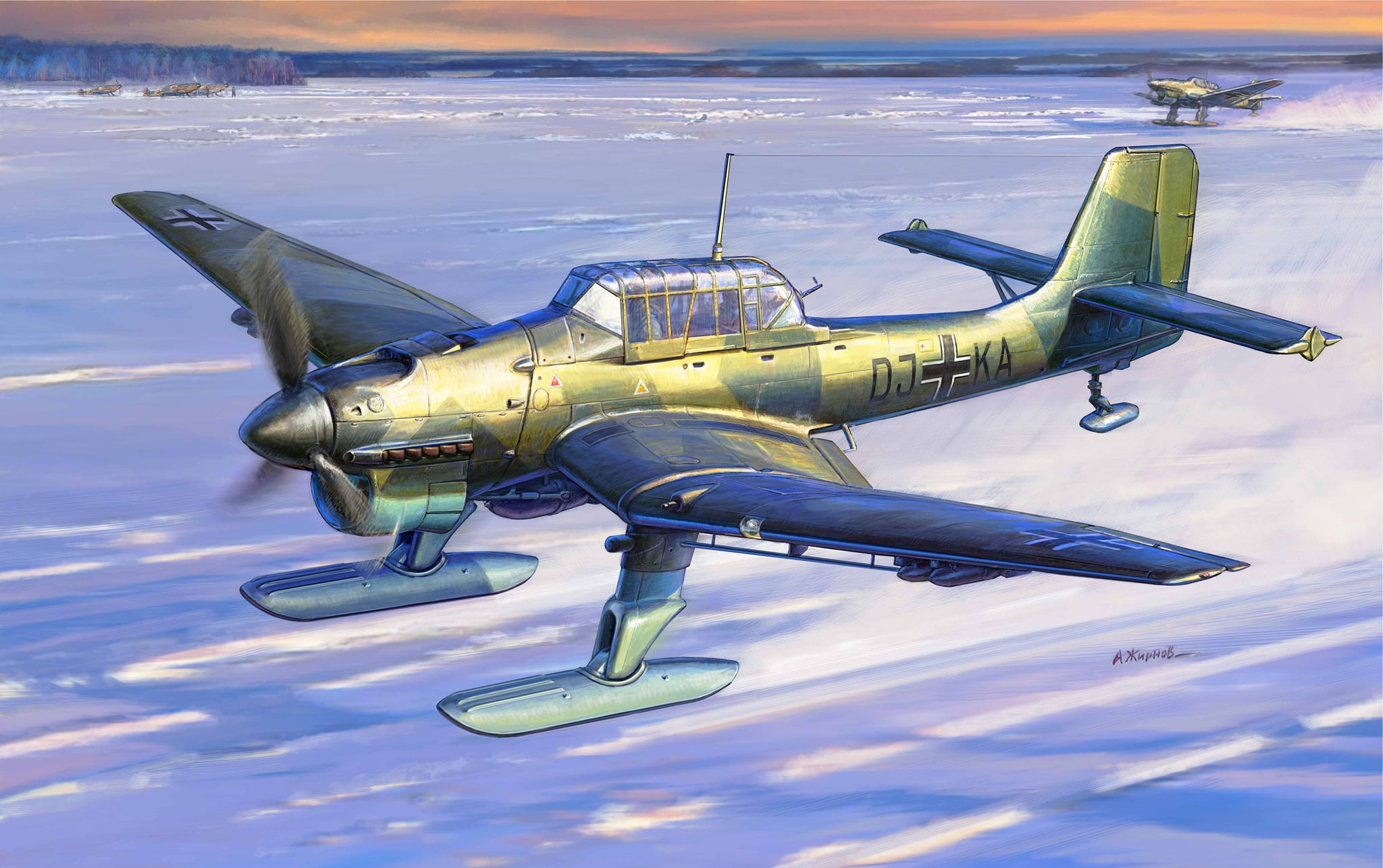 World War Ii Military Military Aircraft Aircraft Airplane Boxart Junkers Ju 87 Stuka Dive Bomber Bom 2048x1286