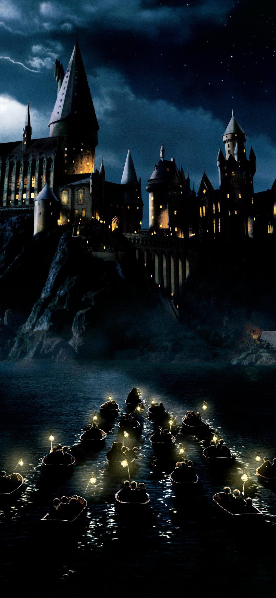 Harry Potter Hogwarts Fantasy Art 1125x2436