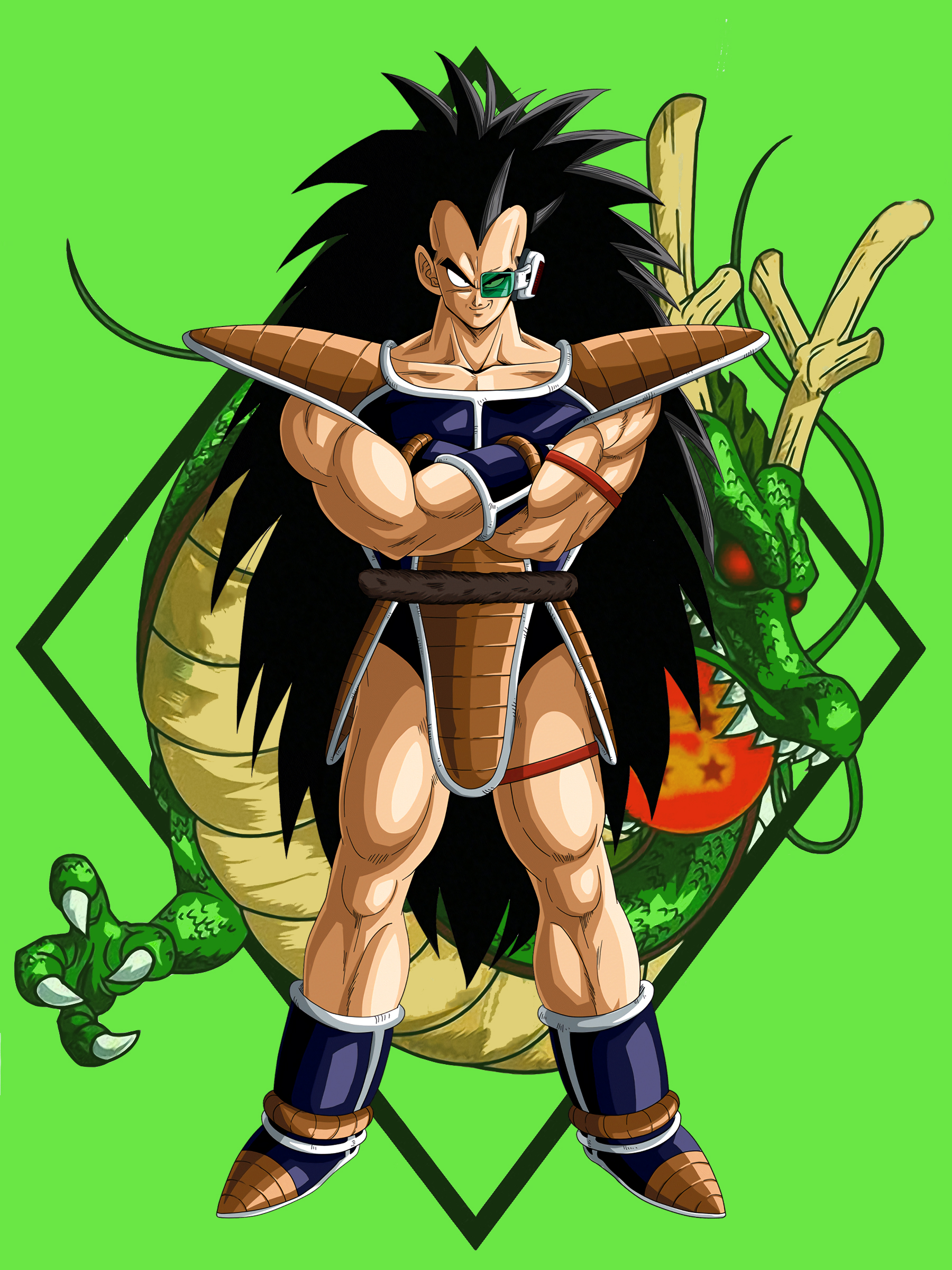 Dragon Ball Dragon Ball GT Dragon Ball Z Raditz Anime Boys Vertical ...