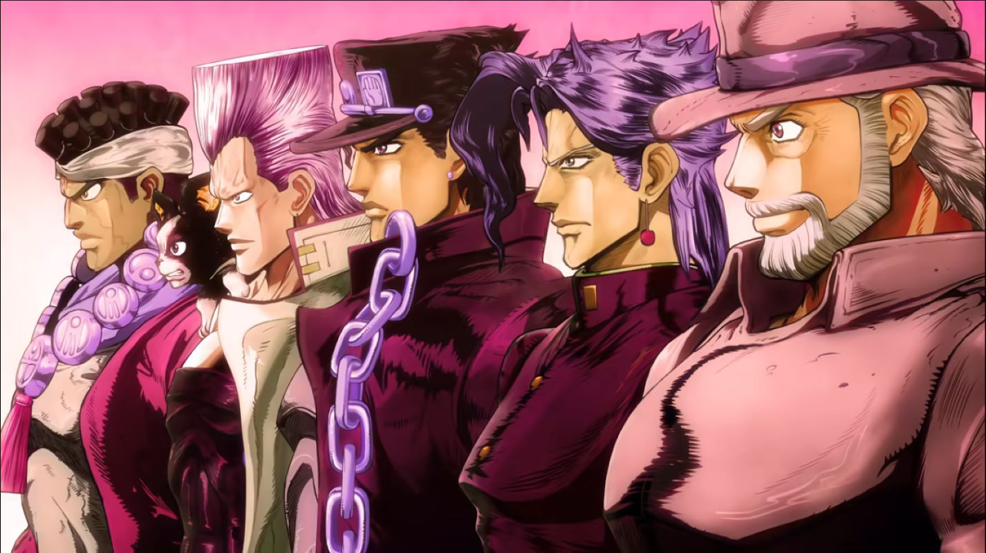 Jojo JoJos Bizarre Adventure Anime Anime Boys 1426x800