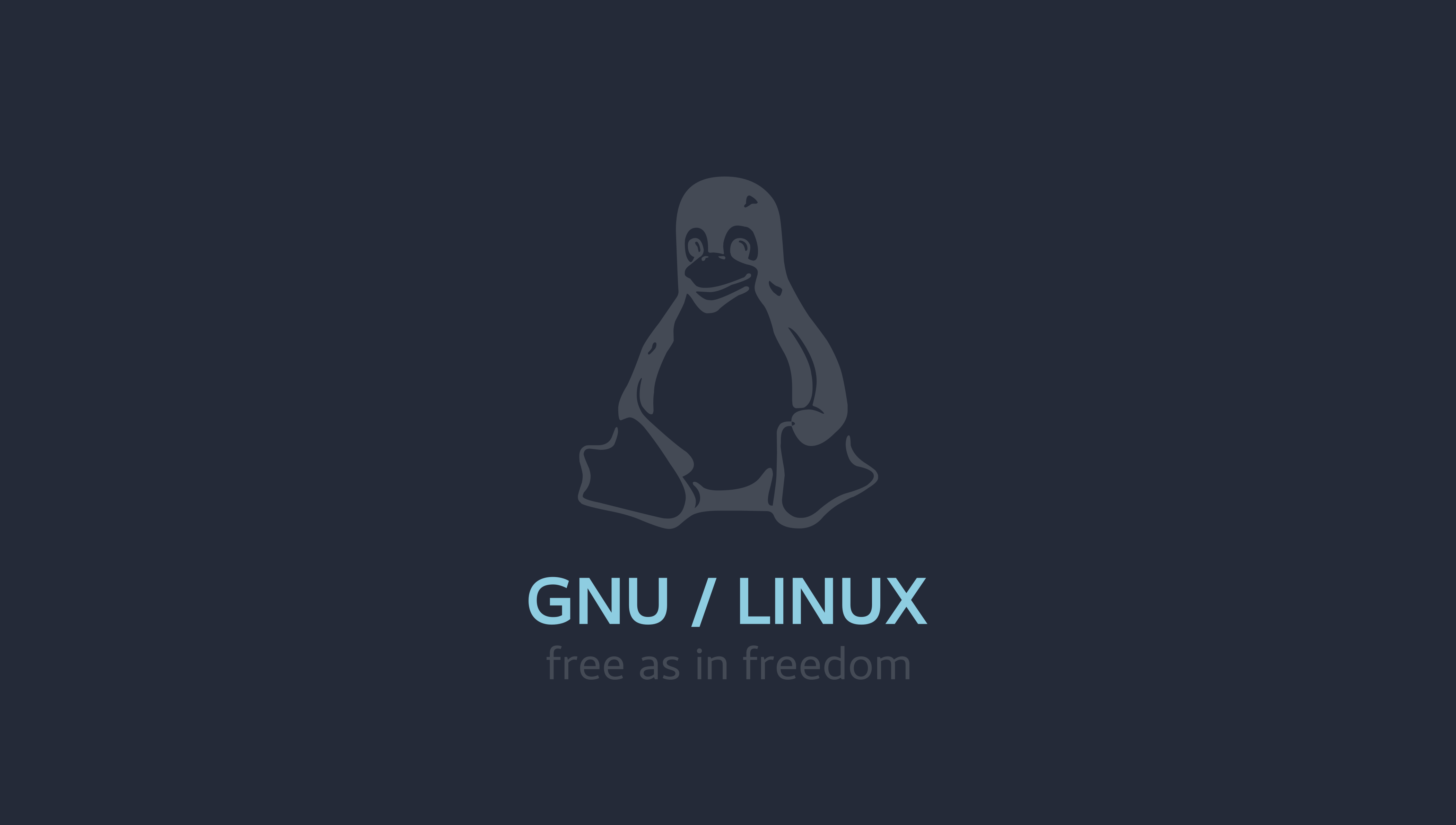 GNU Minimalism Blue Background Tux Nord Theme Penguins Simple Background Linux Animals 4201x2379