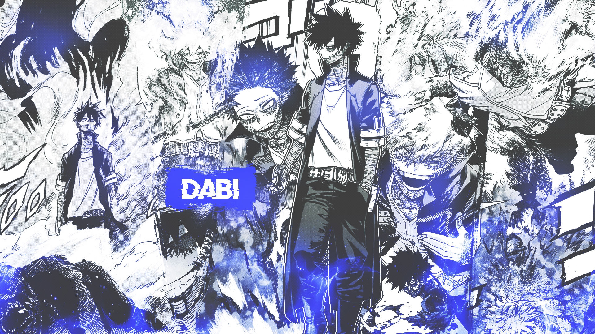 Collage Manga Anime Boys Dabi Boku No Hero Academia DinocoZero Wallpaper -  Resolution:1920x1080 - ID:1346495 