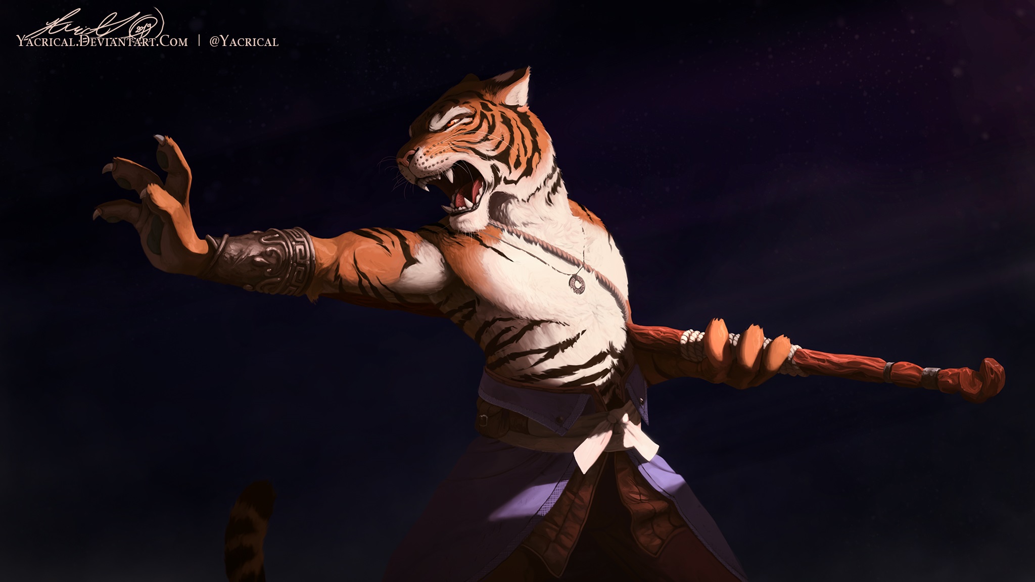 Fantasy Tiger 2048x1152