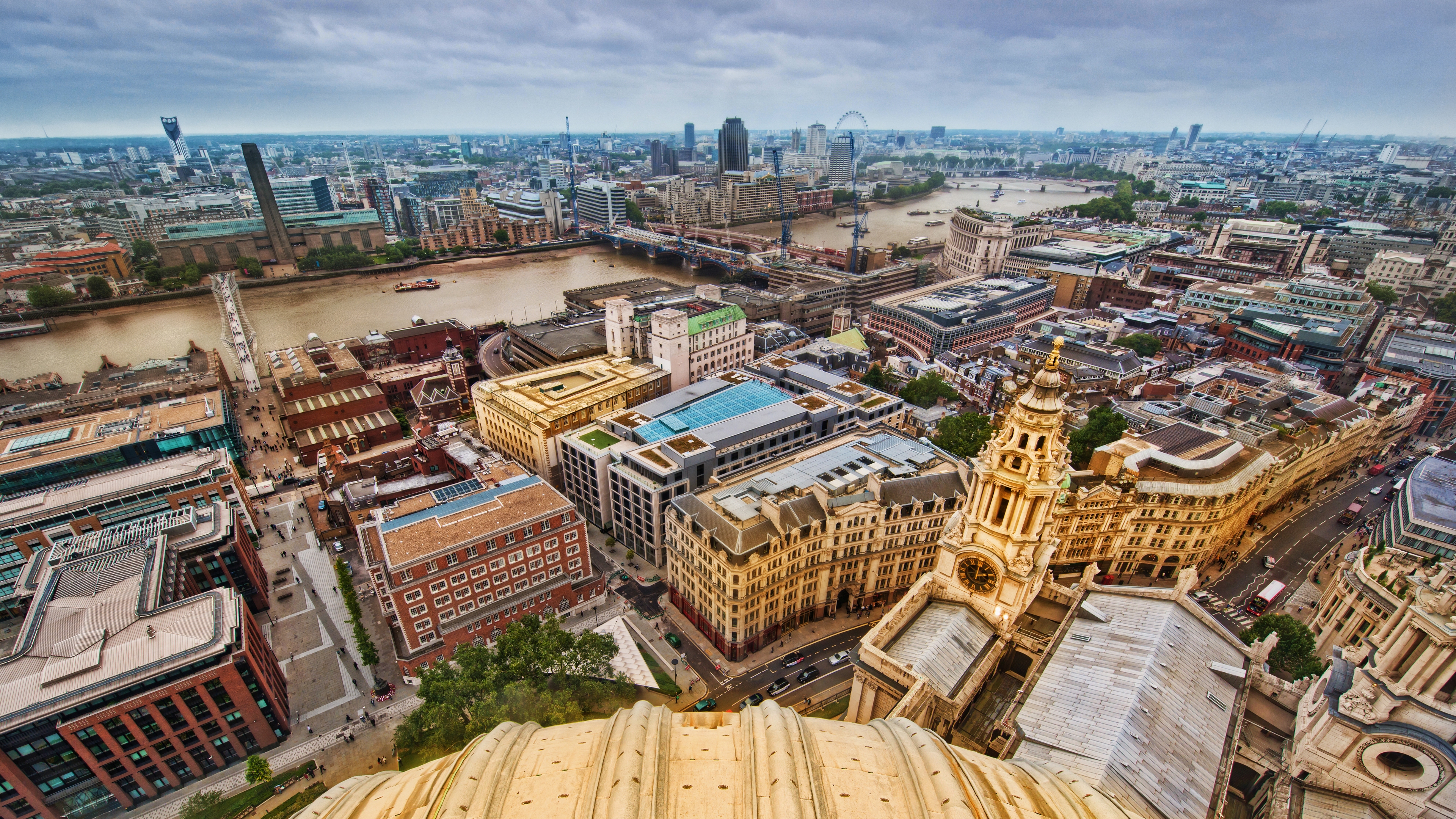 Trey Ratcliff Photography 4K UK England London Cityscape Old London Building Water Bridges Tower Riv 3840x2160