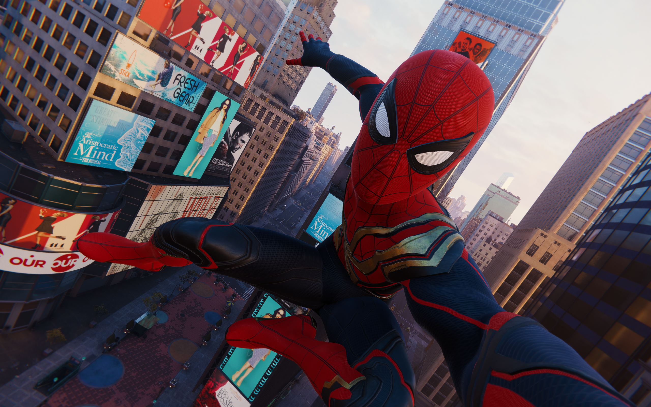 Spider Man Marvel Super Heroes 3D CGi Superhero Marvels Spider Man Spider Man 2018 Insomniac Games S 2560x1600