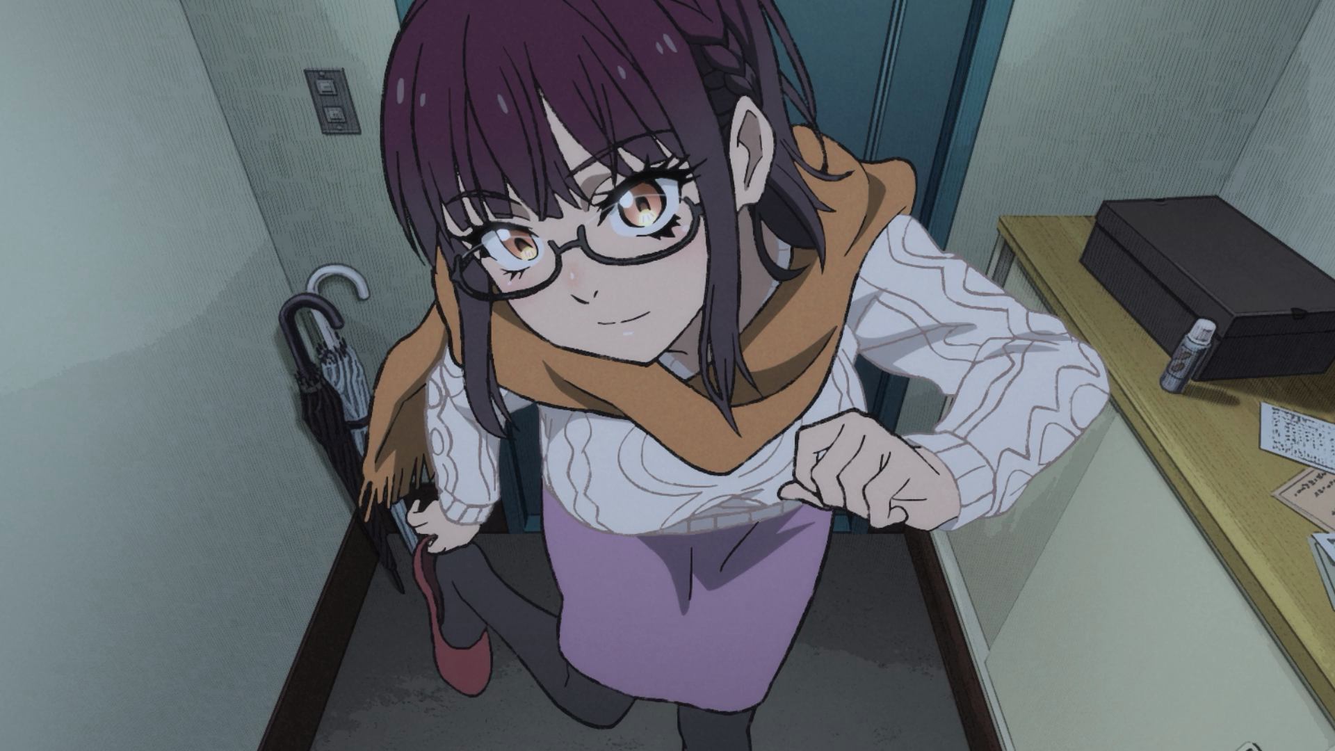 Isekai Ojisan Anime Girls Anime Screenshot Glasses 1920x1080