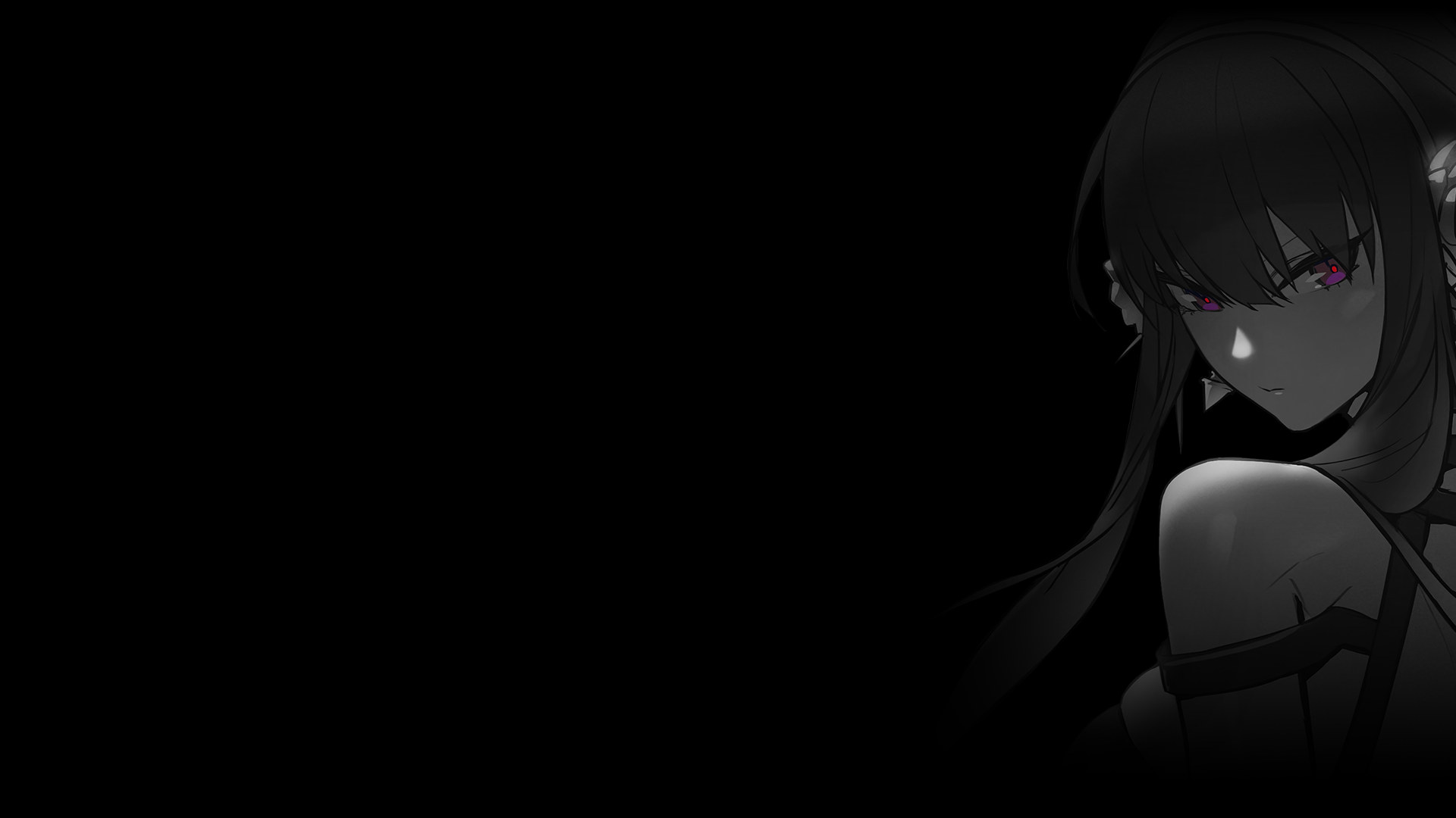 Yor Forger Spy X Family Black Background Anime Girls 1920x1080