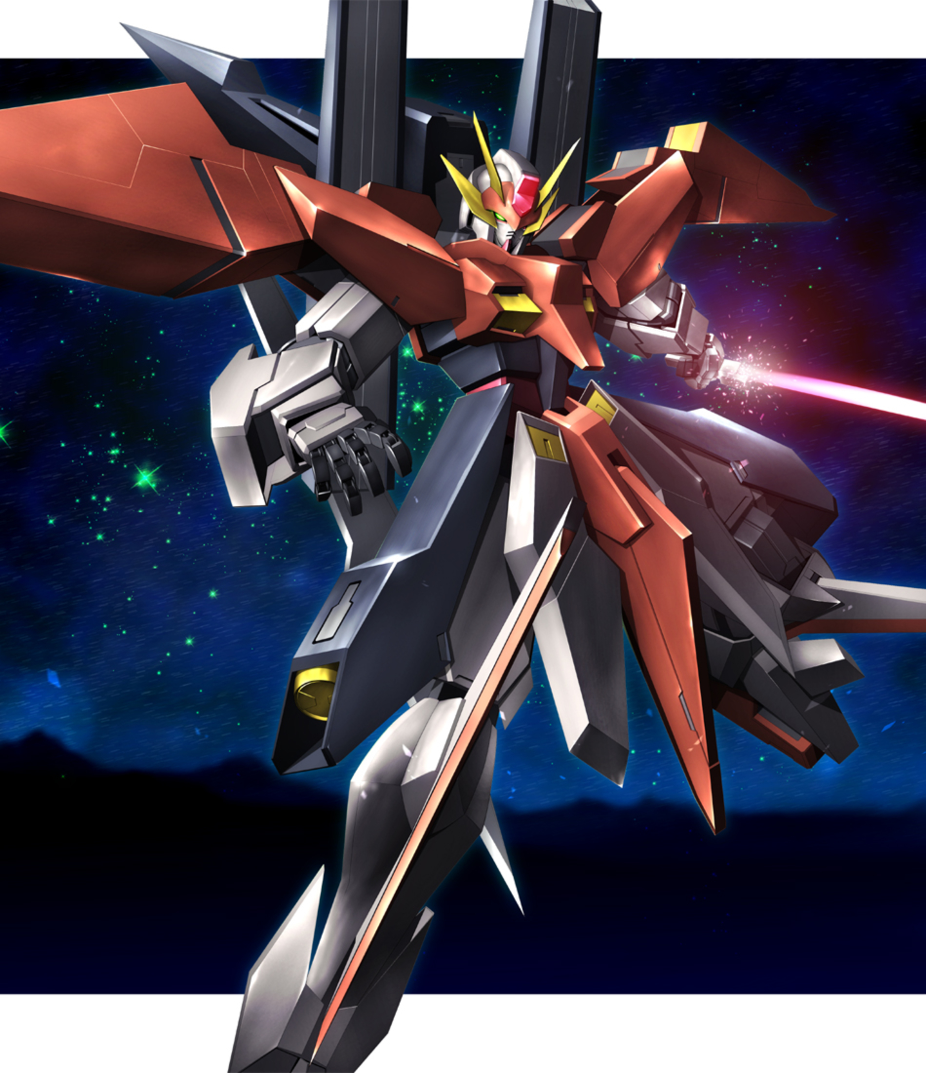 Arios Gundam Anime Mechs Gundam Super Robot Wars Mobile Suit Gundam 00 Artwork Digital Art Fan Art 1900x2200