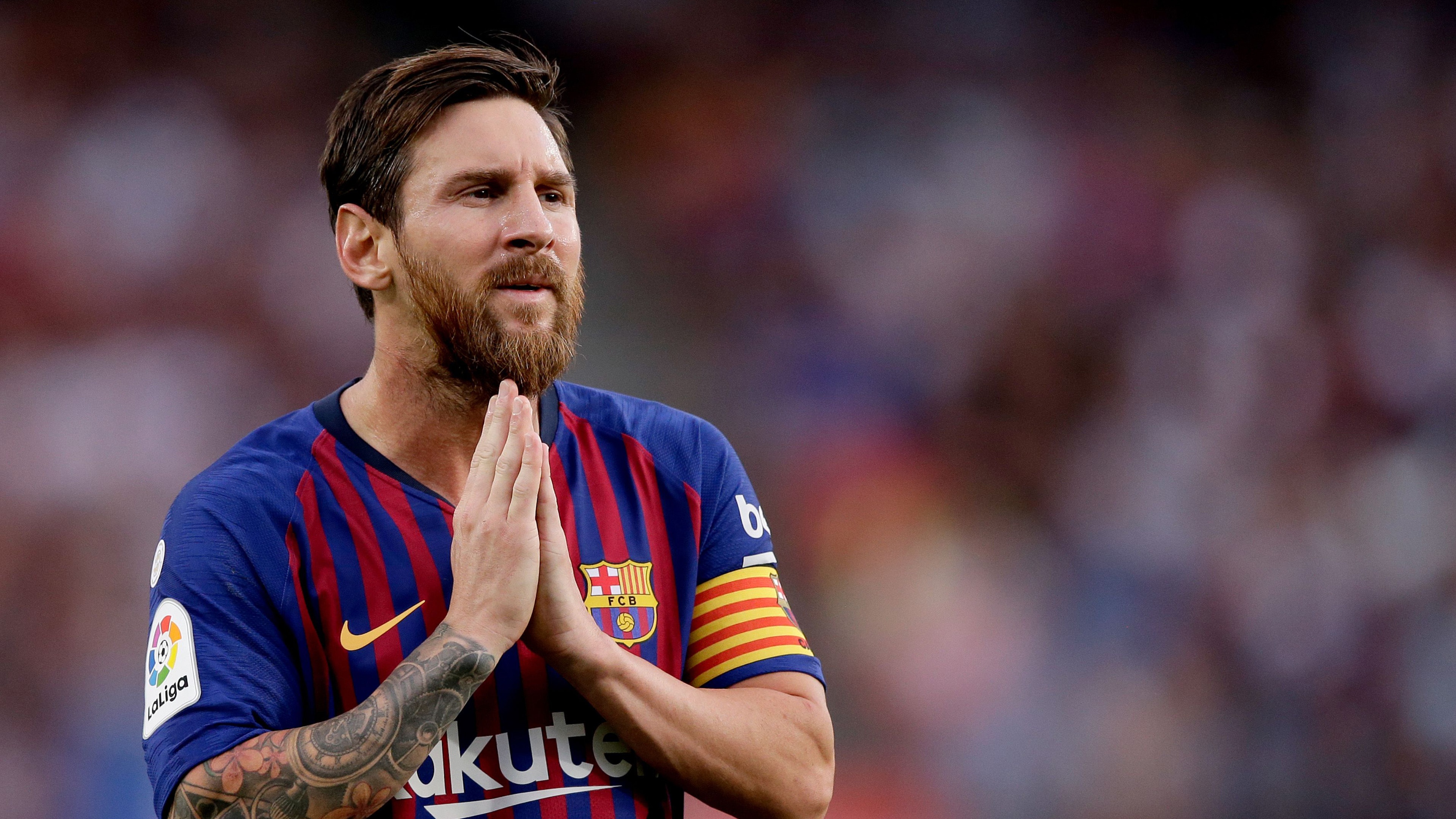Lionel Messi Soccer FC Barcelona 3840x2160