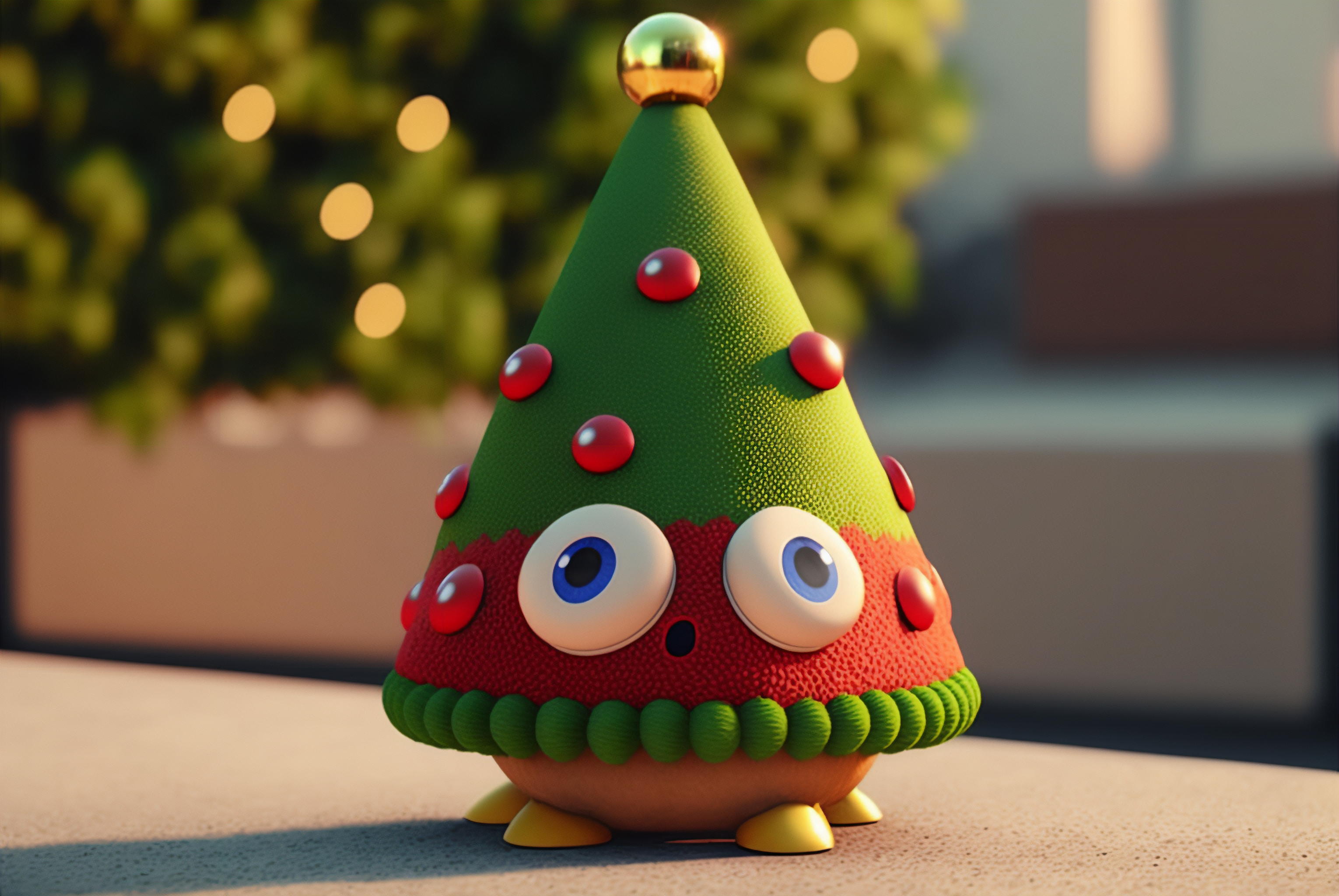 Ai Art Christmas Christmas Tree Character Design 3060x2048